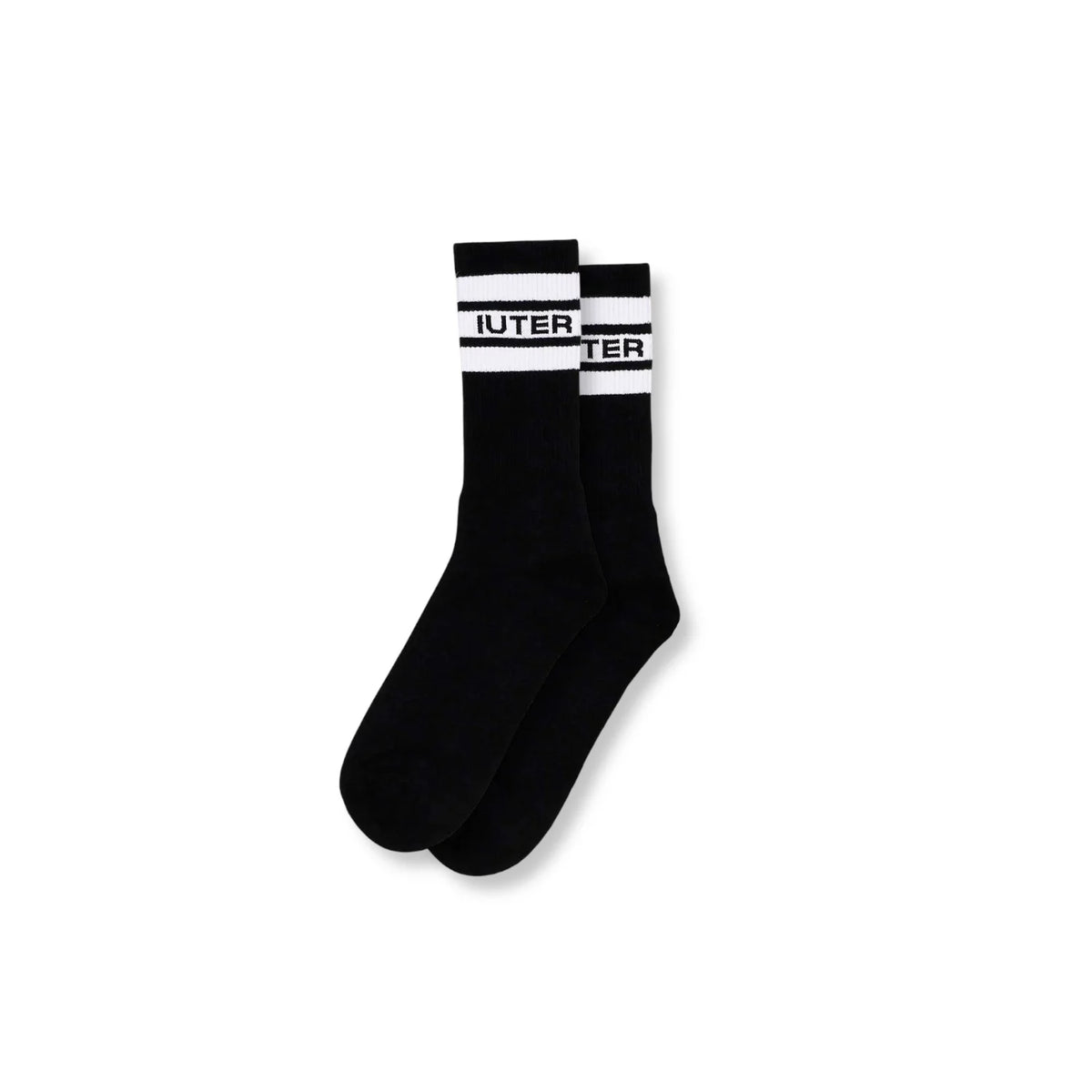STRIPES SOCKS BLACK