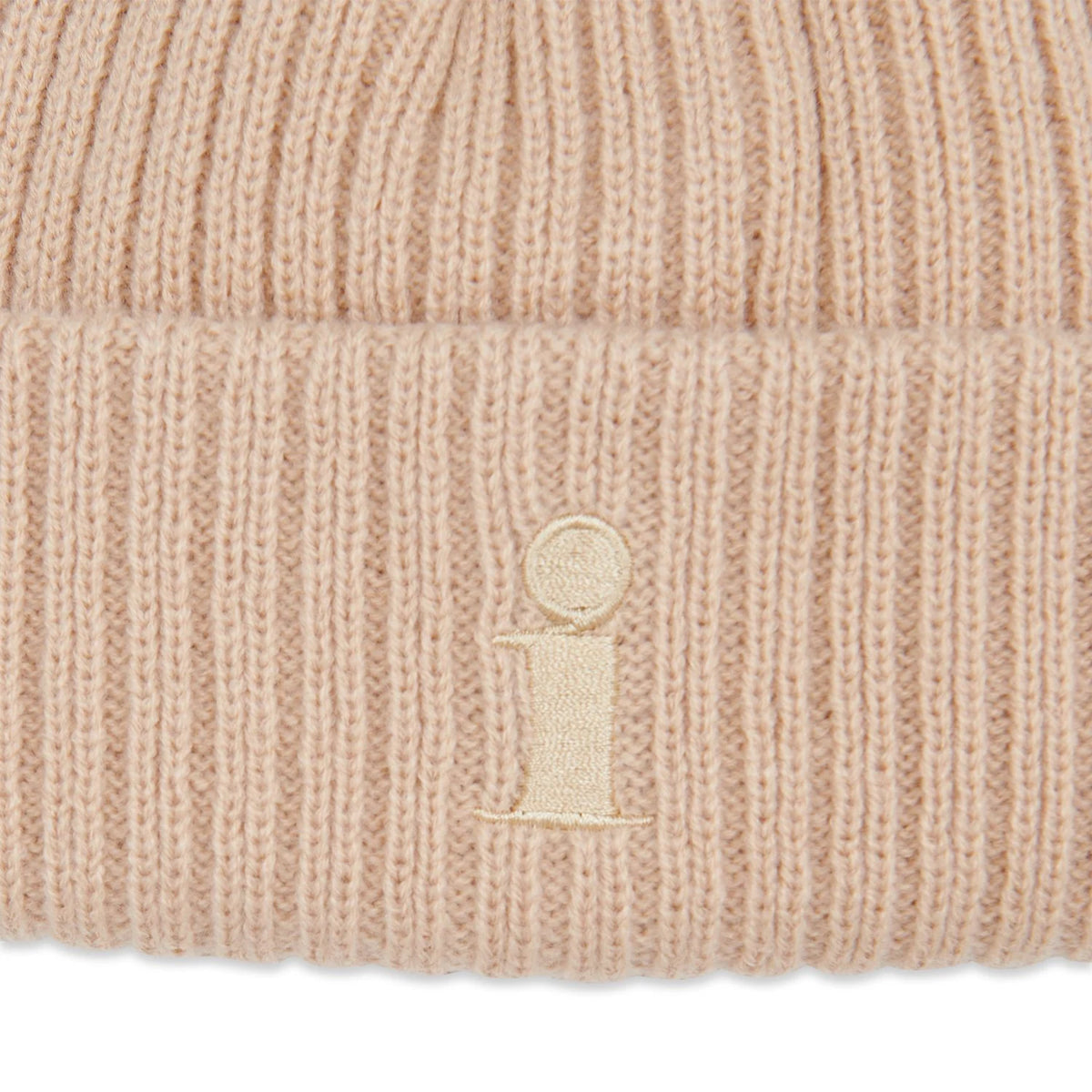 MONOGRAM BEANIE BEIGE