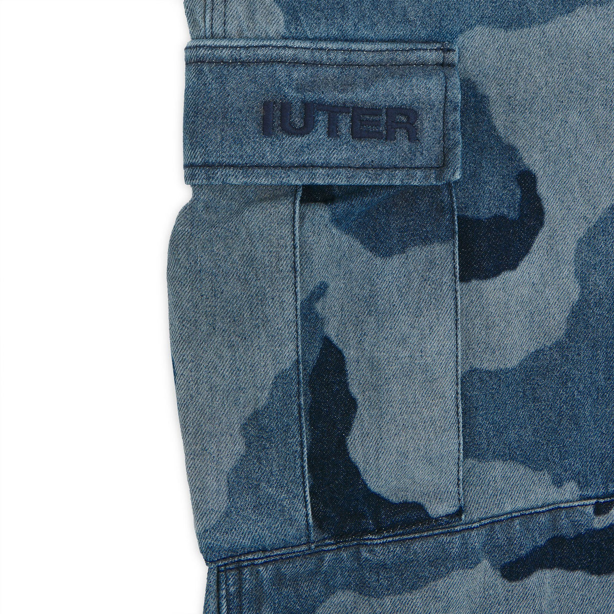 IUTER MARRACASH - CENTAUR LASER CARGO PANTS CAMO BLUE