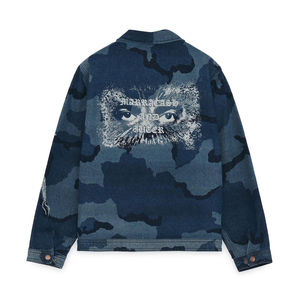 IUTER MARRACASH - CENTAUR LASER ALLY JACKET CAMO BLUE