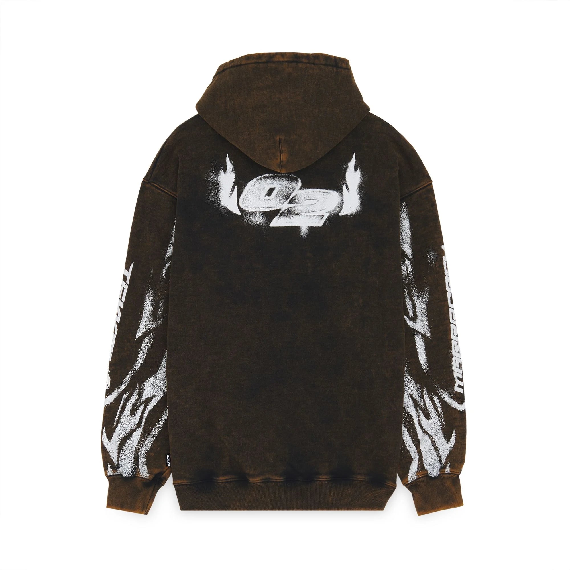 IUTER TEKKEN 8 MARRACASH - MARBLE HOODIE MARBLE BLACK