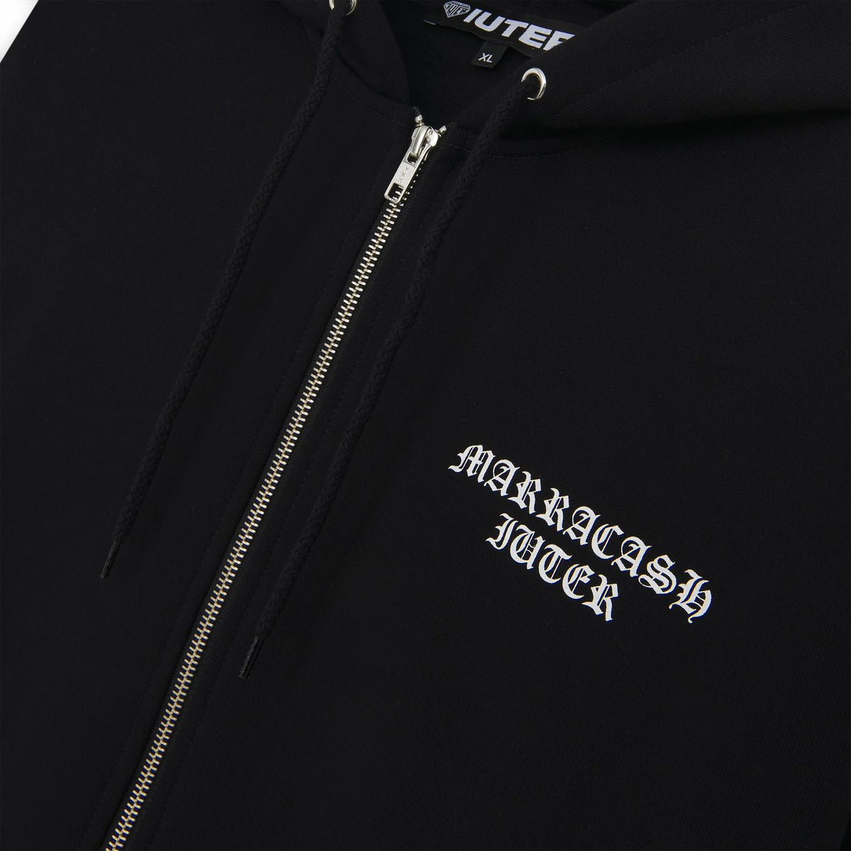 IUTER MARRACASH - CENTAUR ZIP HOODIE BLACK