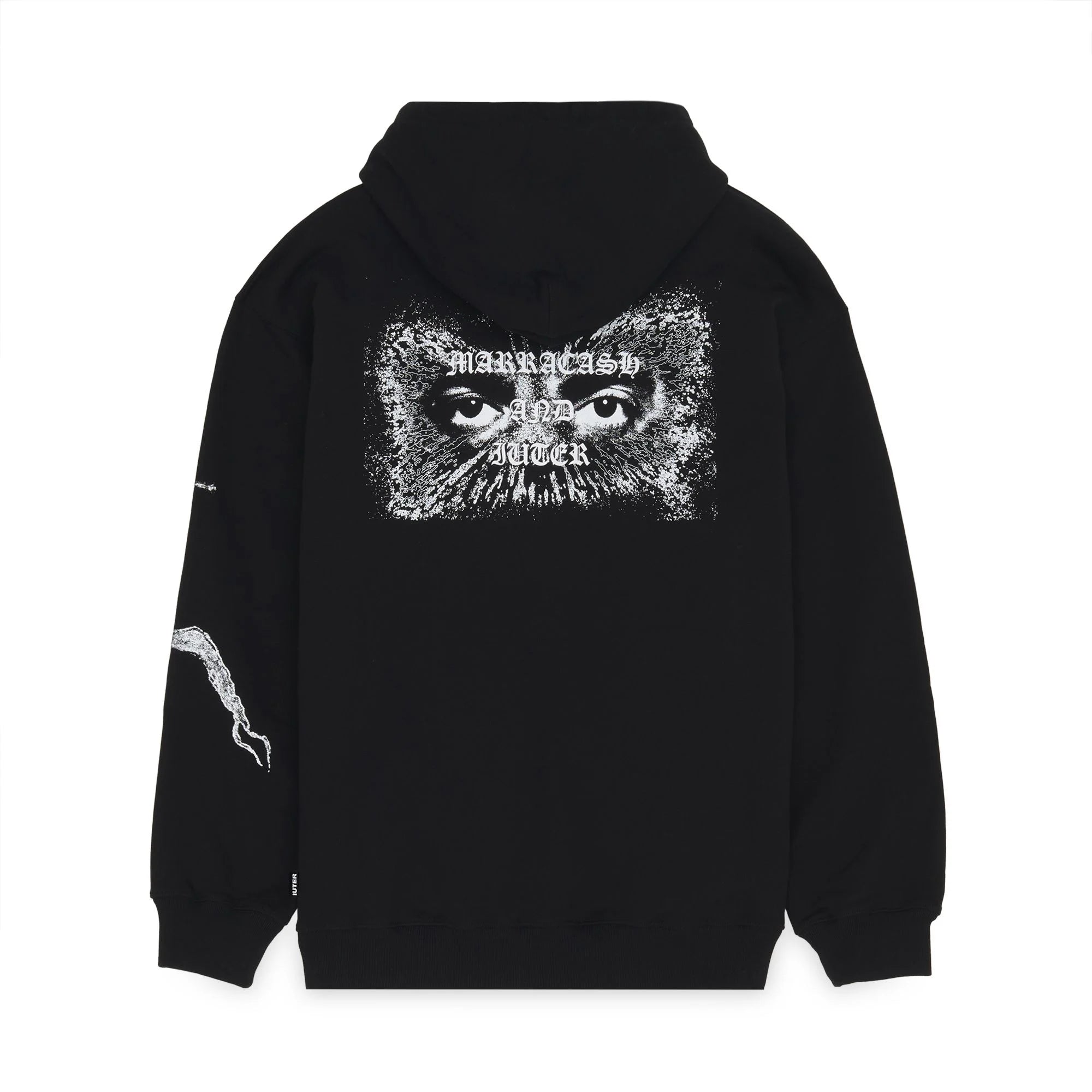 IUTER MARRACASH - CENTAUR ZIP HOODIE BLACK
