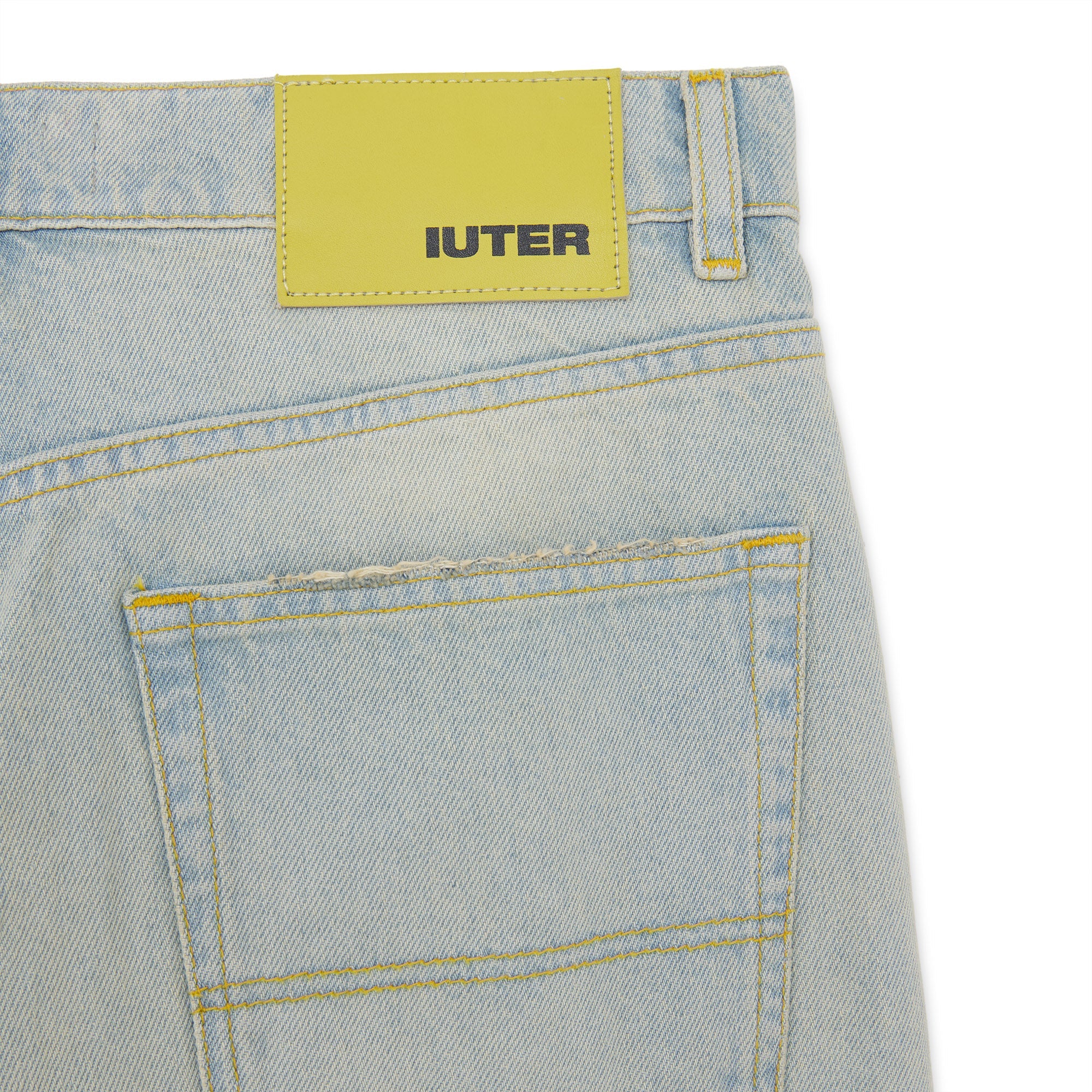 SYMPHONY LOOSE DENIM PANTS FADED