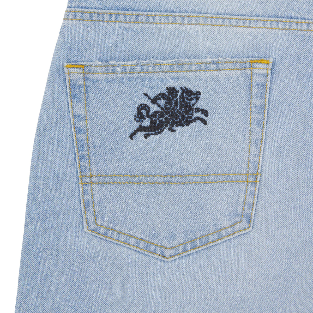 COURAGE BAGGY DENIM PANTS BLUEDST