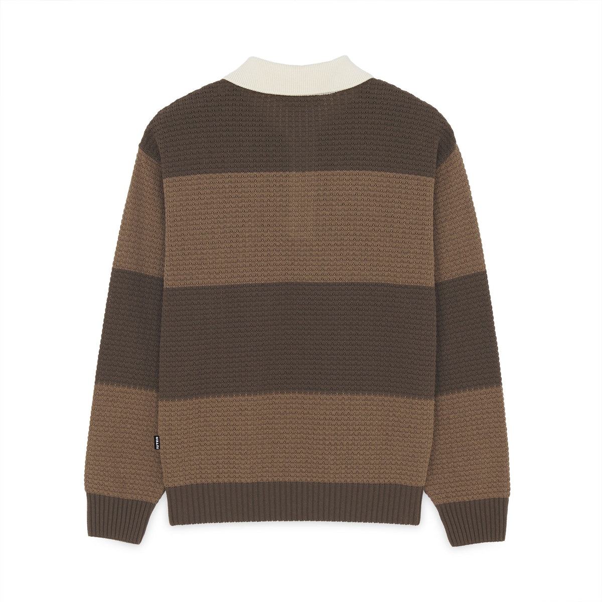 SOULS KNIT POLO BROWN