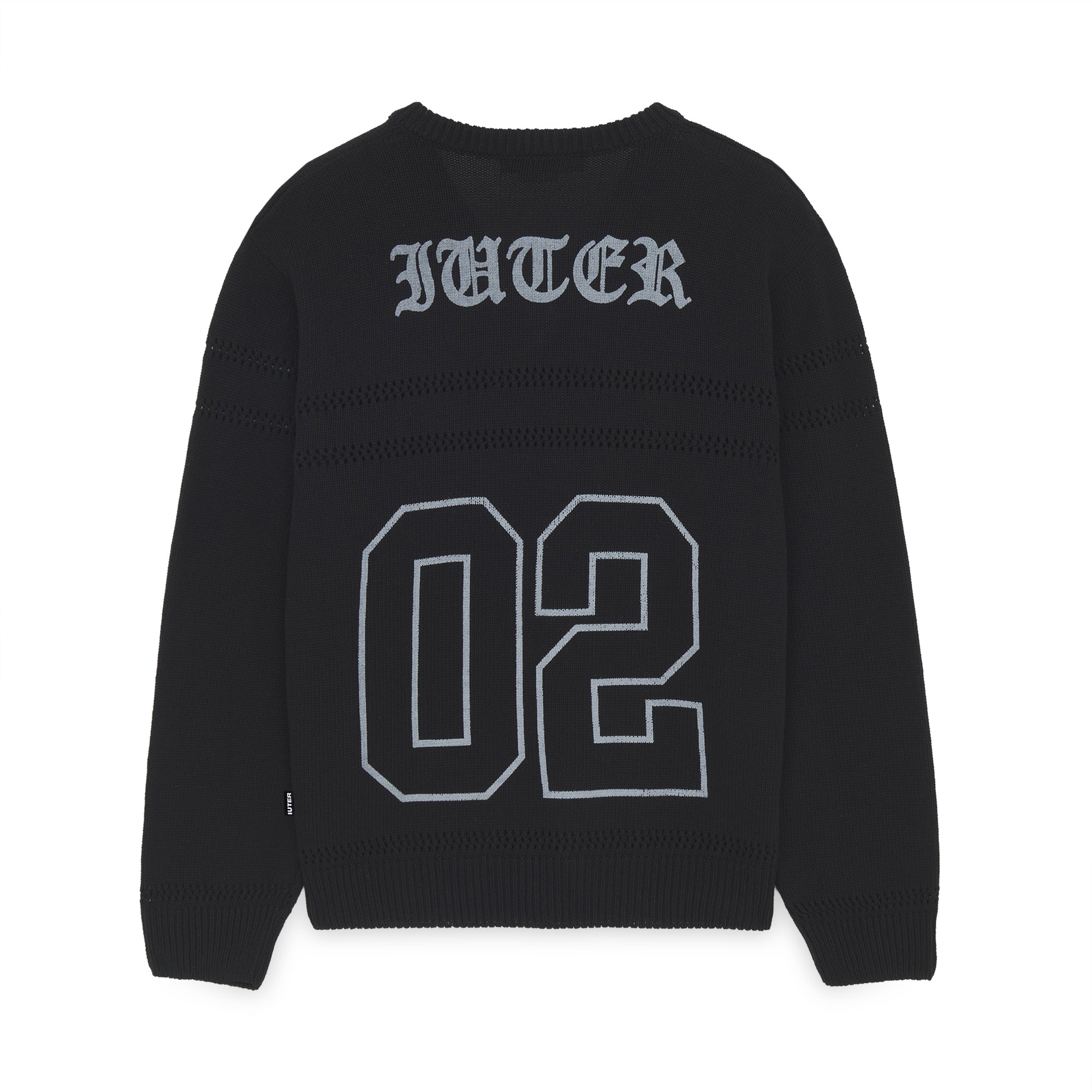 STARS FOOTBALL SWEATER BLACK
