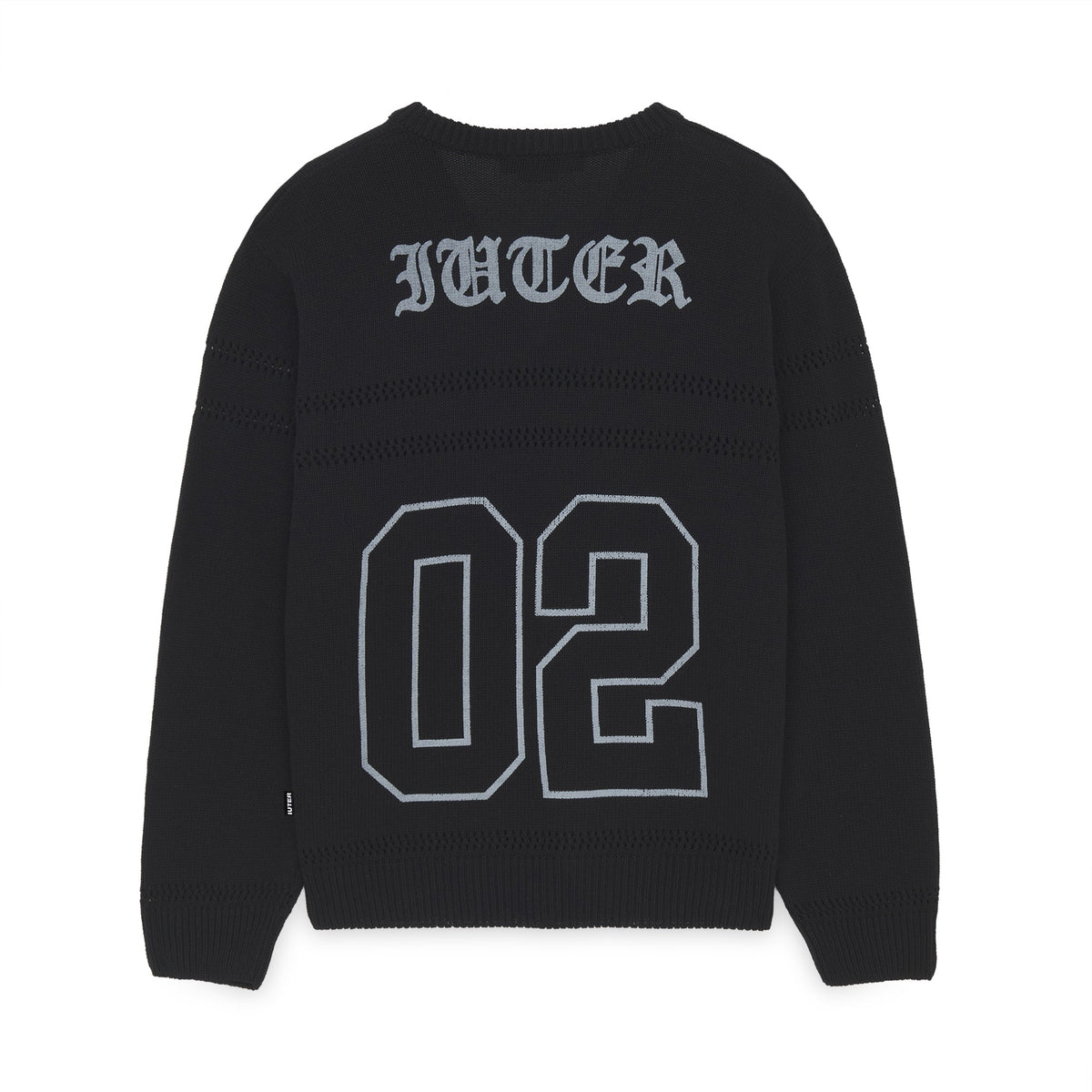 STARS FOOTBALL SWEATER BLACK