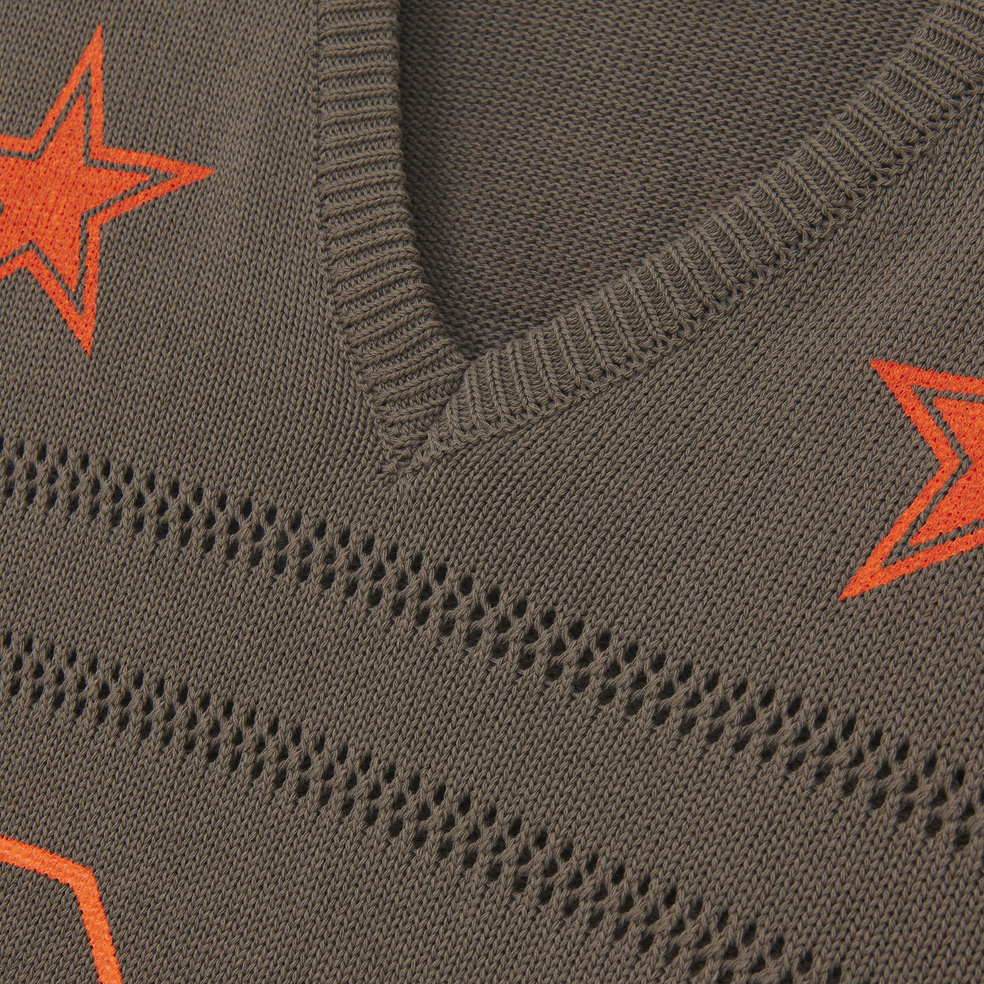 STARS FOOTBALL SWEATER BROWN