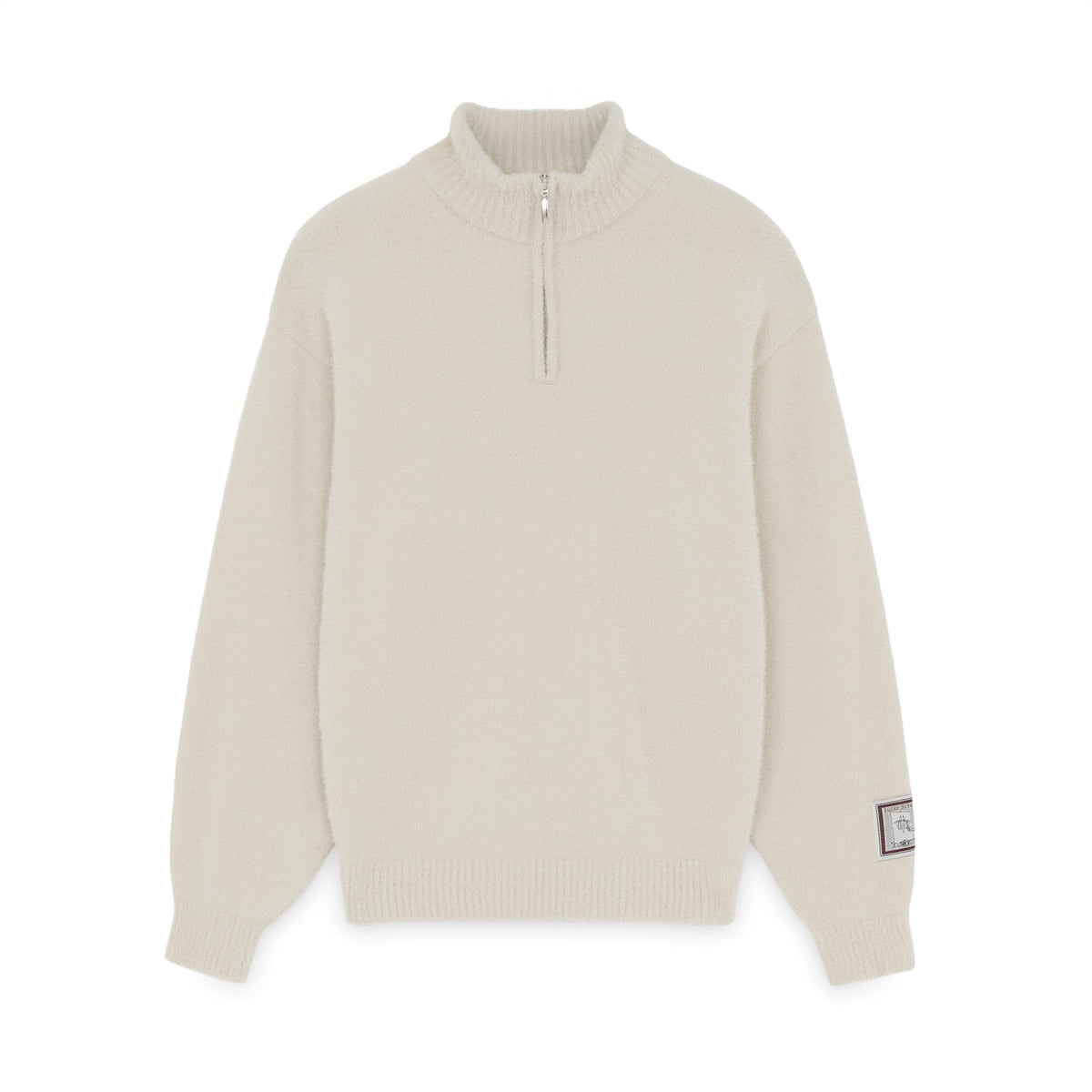 CRAFTSMEN HALF ZIP JUMPER IVORY