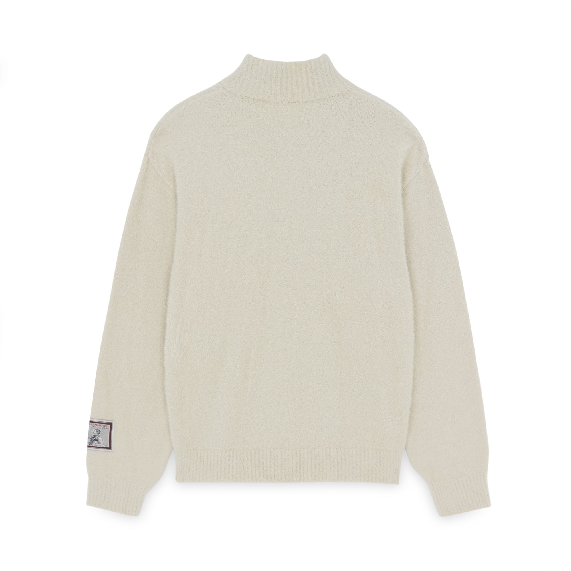 CRAFTSMEN HALF ZIP JUMPER IVORY