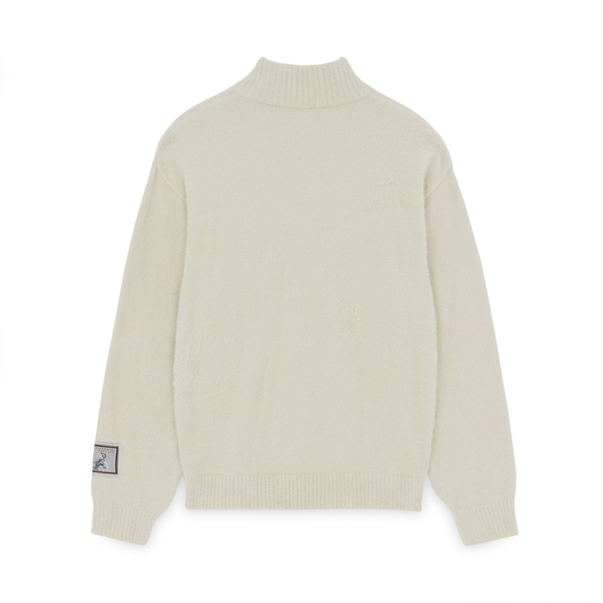 CRAFTSMEN HALF ZIP JUMPER IVORY