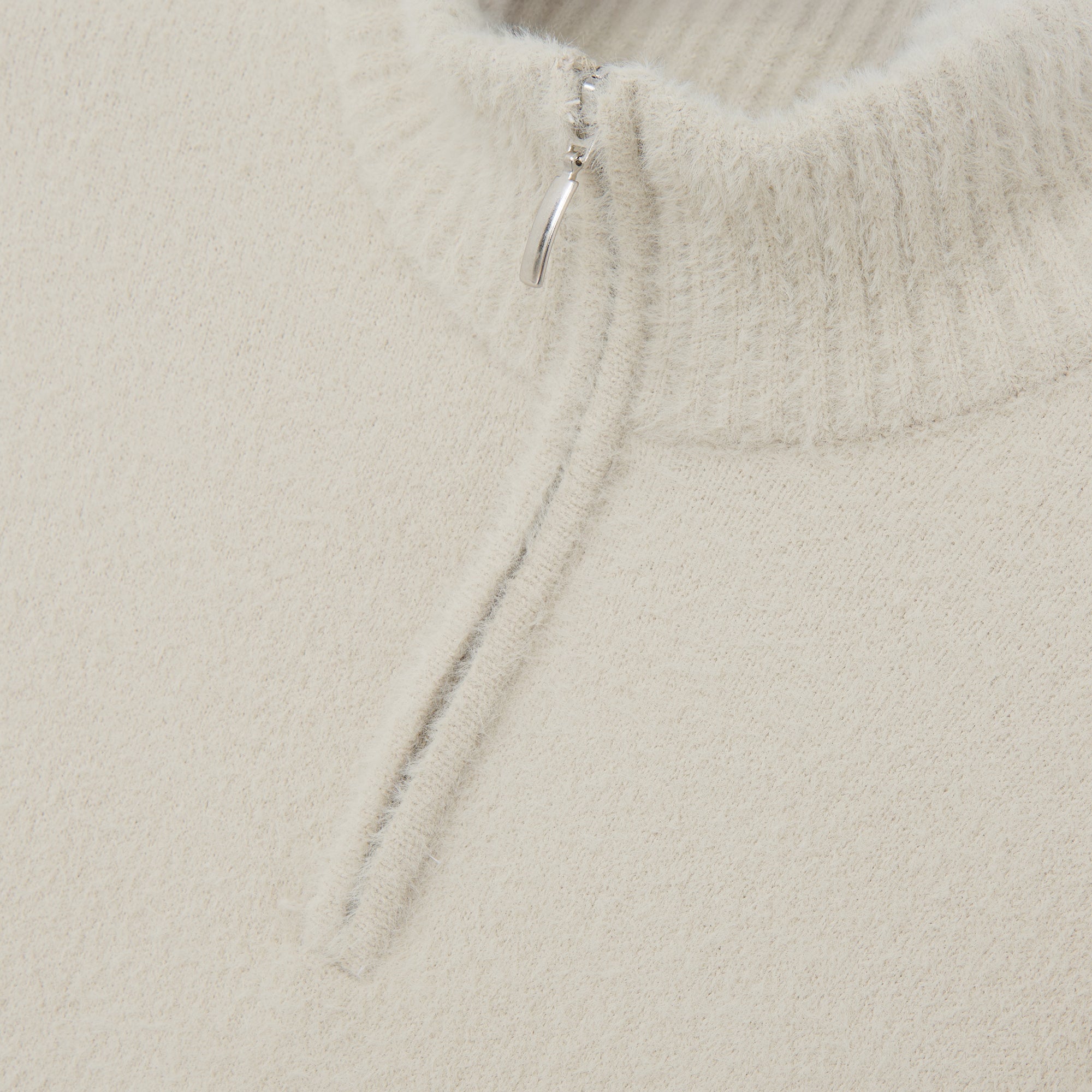 CRAFTSMEN HALF ZIP JUMPER IVORY