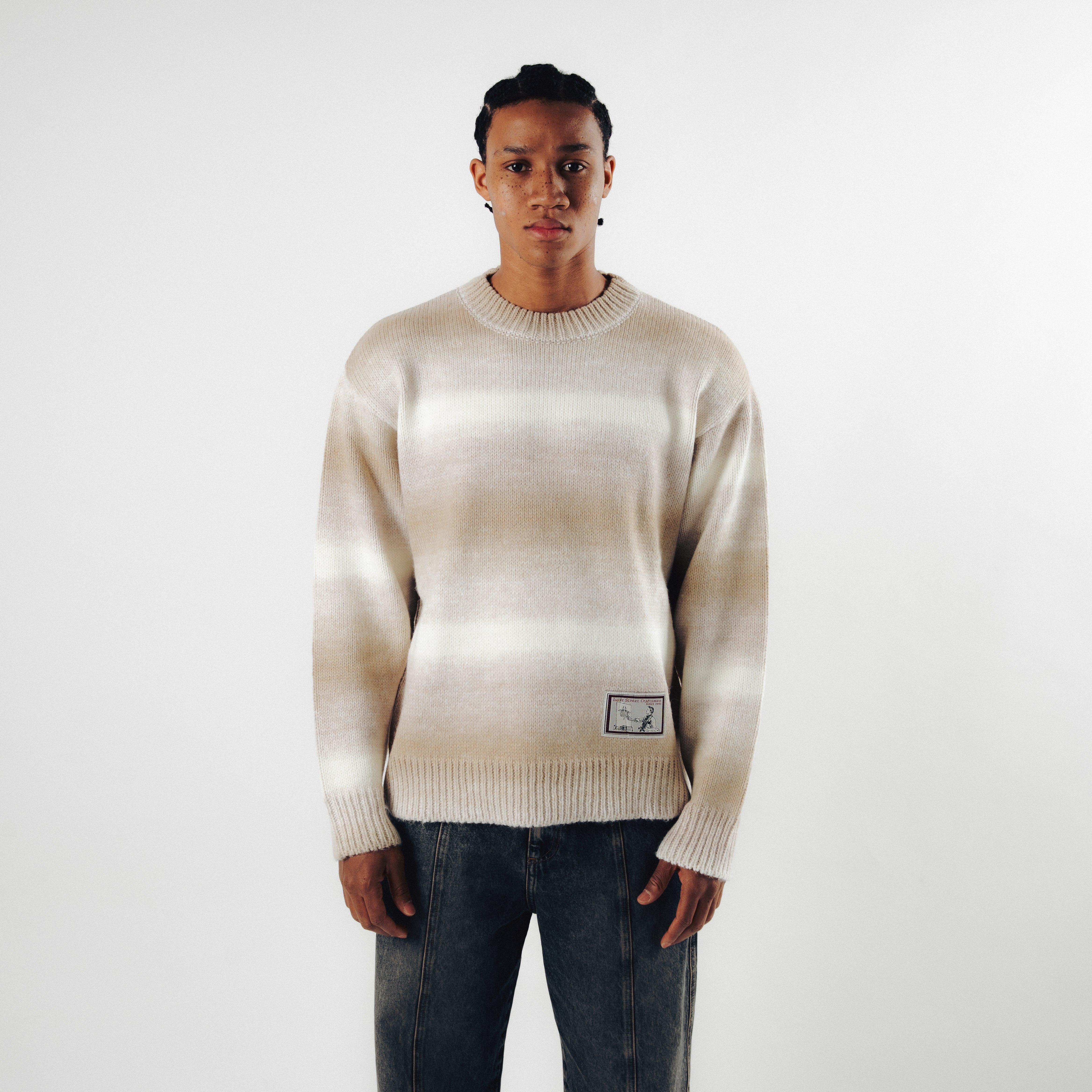 SHADE FLUFFY JUMPER IVORY