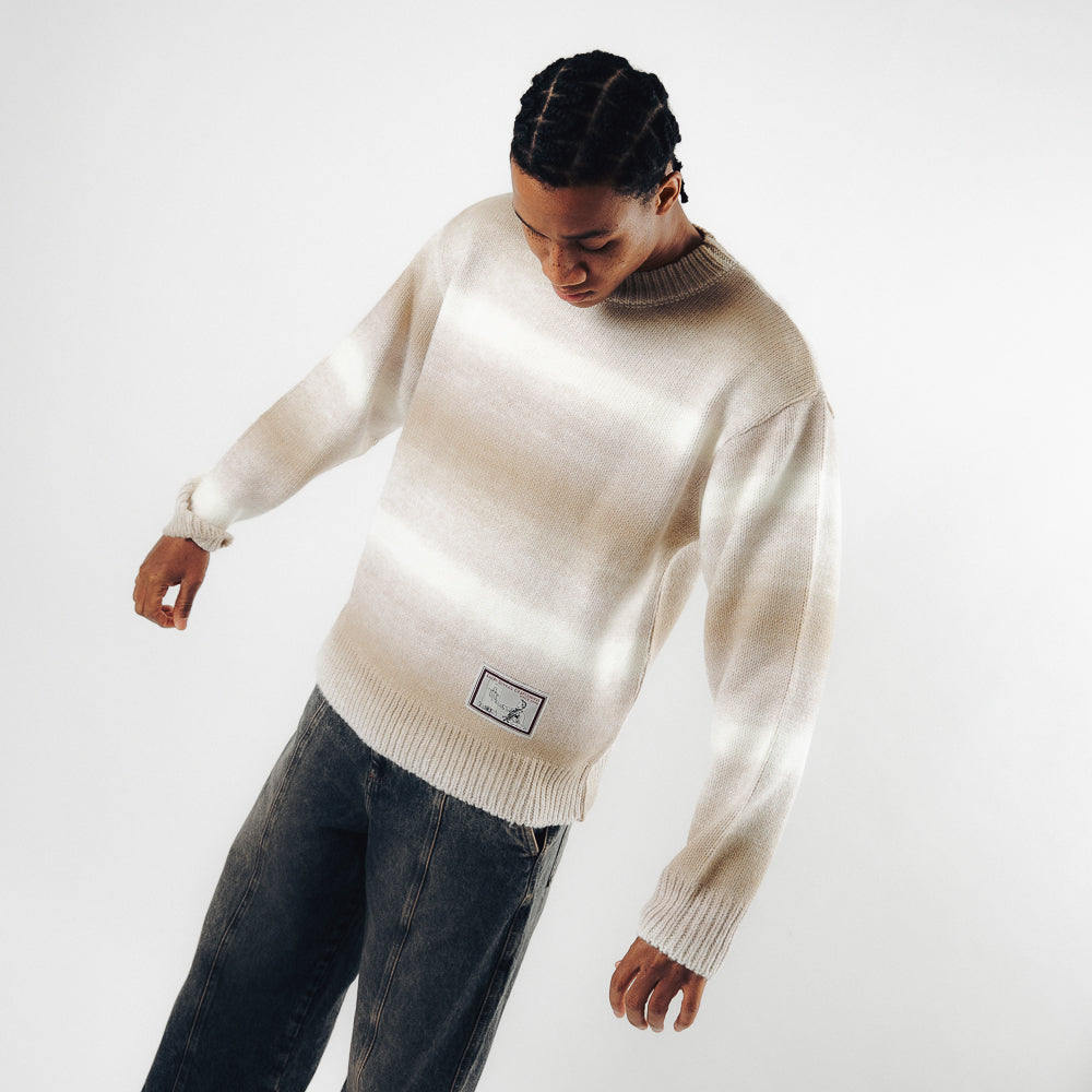 SHADE FLUFFY JUMPER IVORY