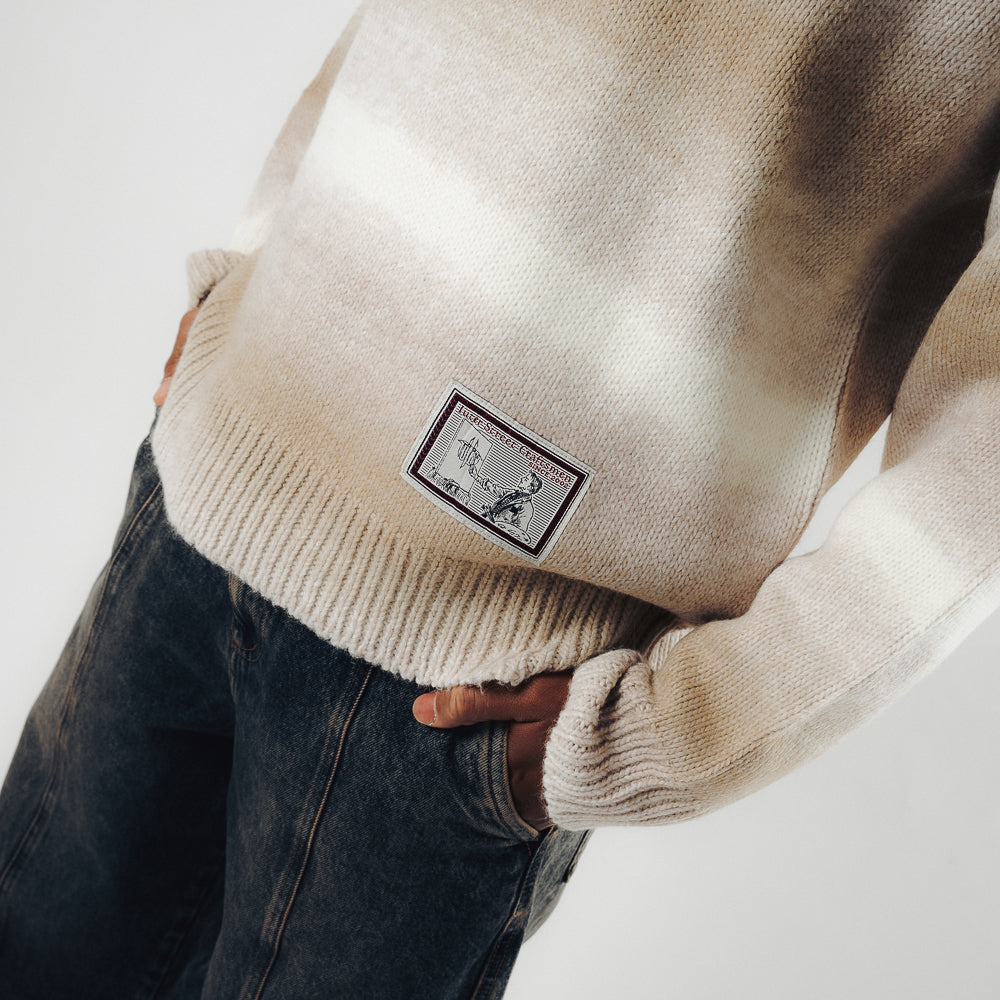 SHADE FLUFFY JUMPER IVORY