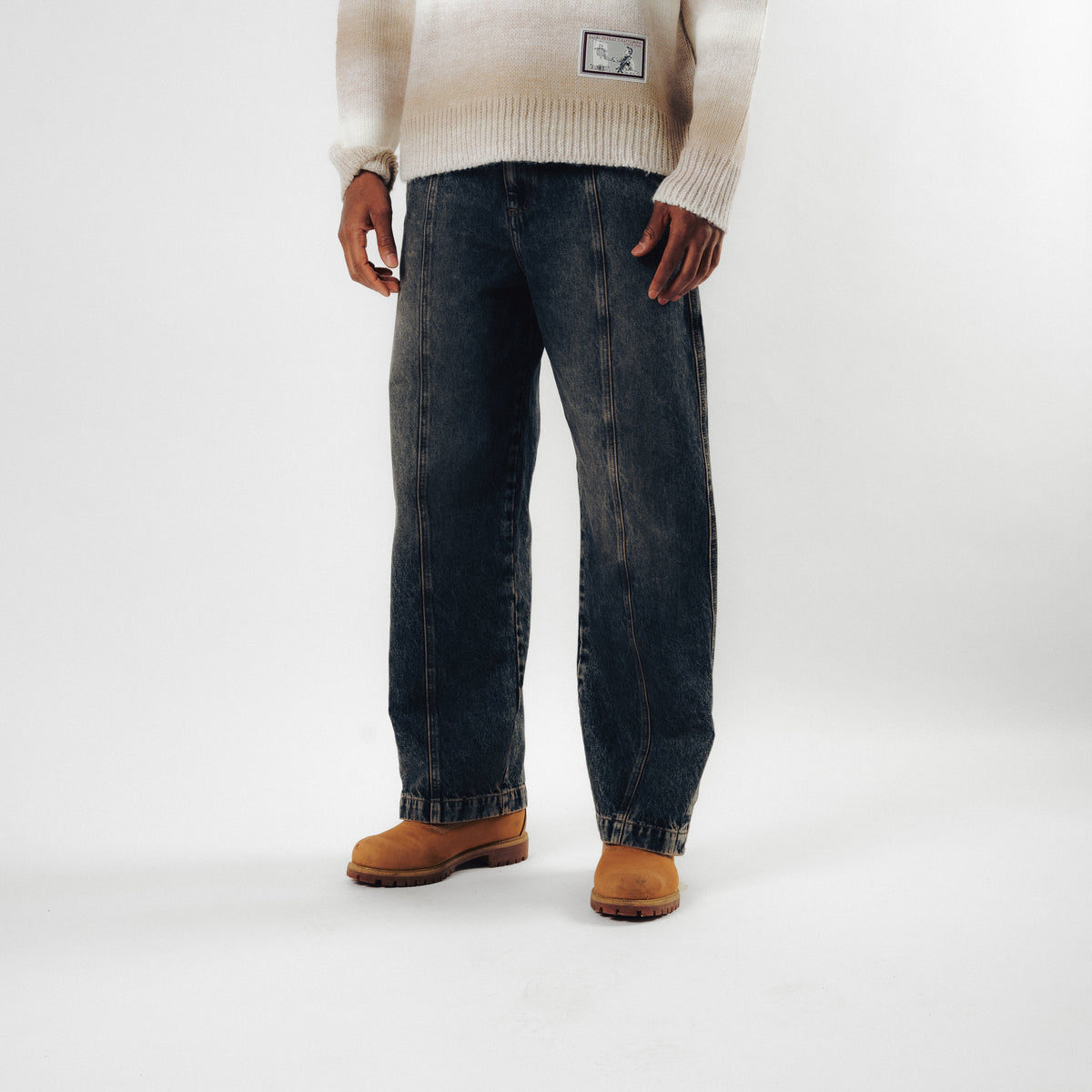 SHADE FLUFFY JUMPER IVORY