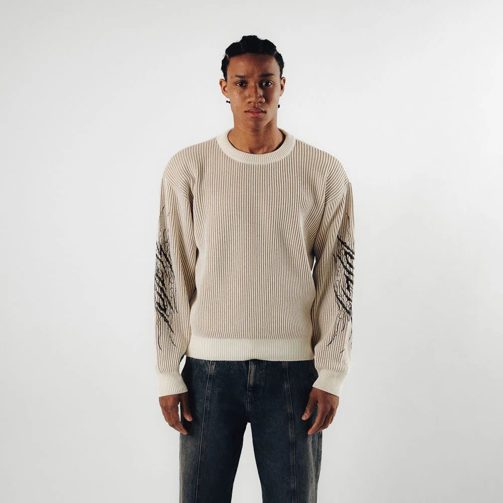 TRIBAL JUMPER IVORY