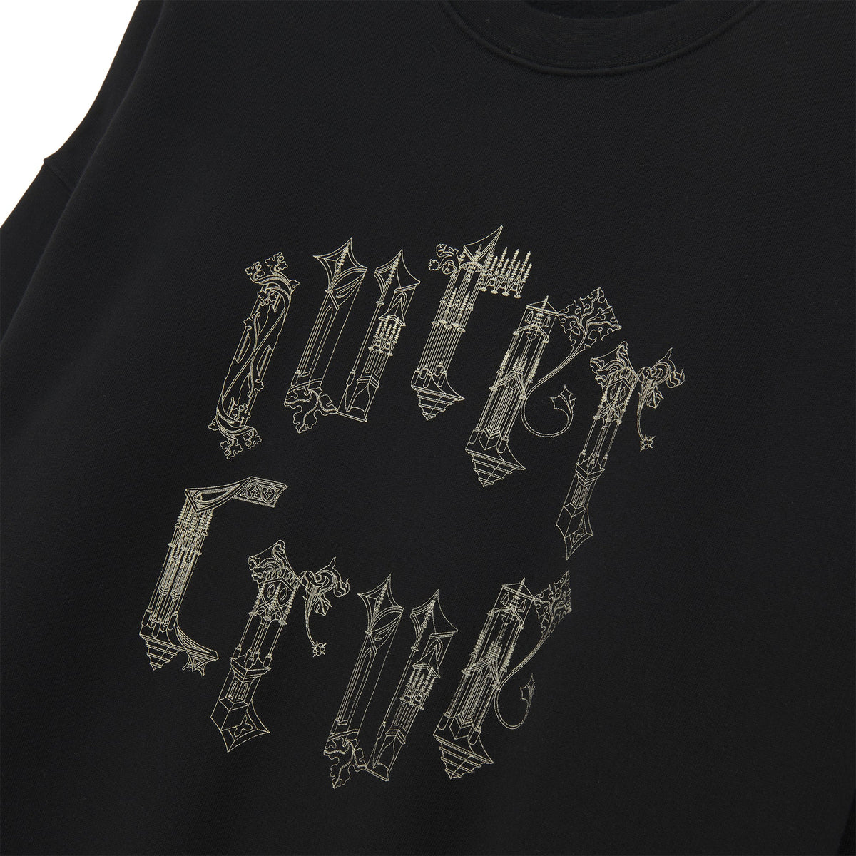 MONUMENTAL CREWNECK BLACK