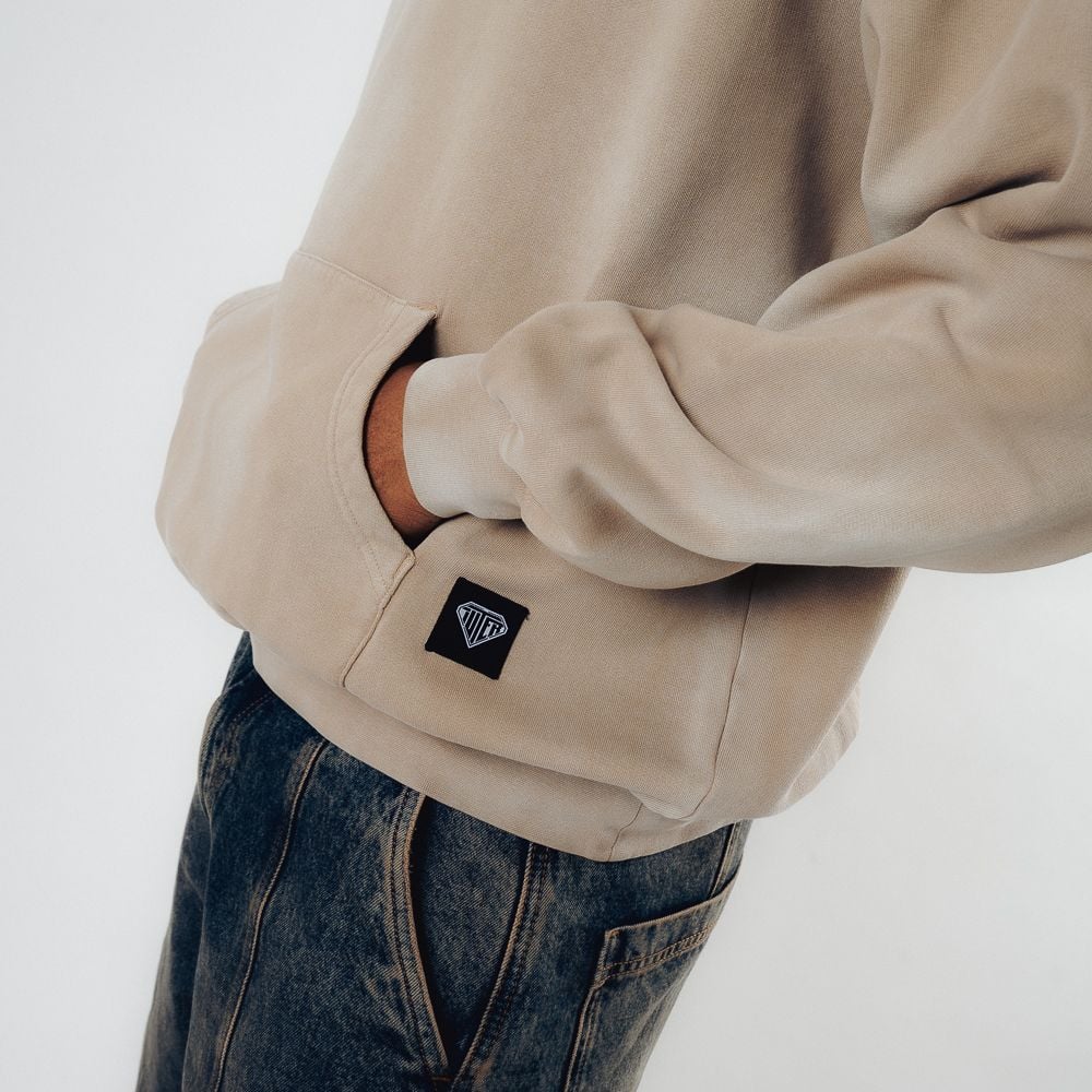 LABEL MARBLE HOODIE MARBLE STRING