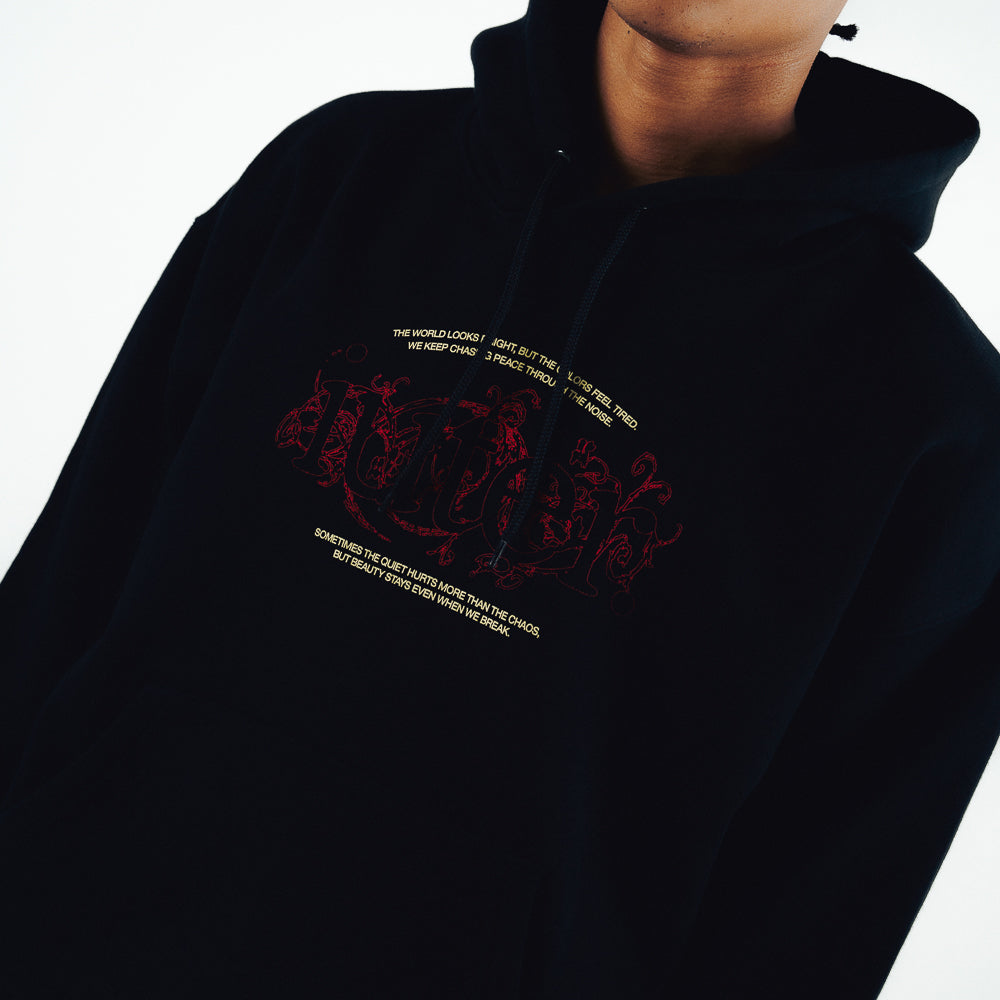 CHAOS HOODIE BLACK