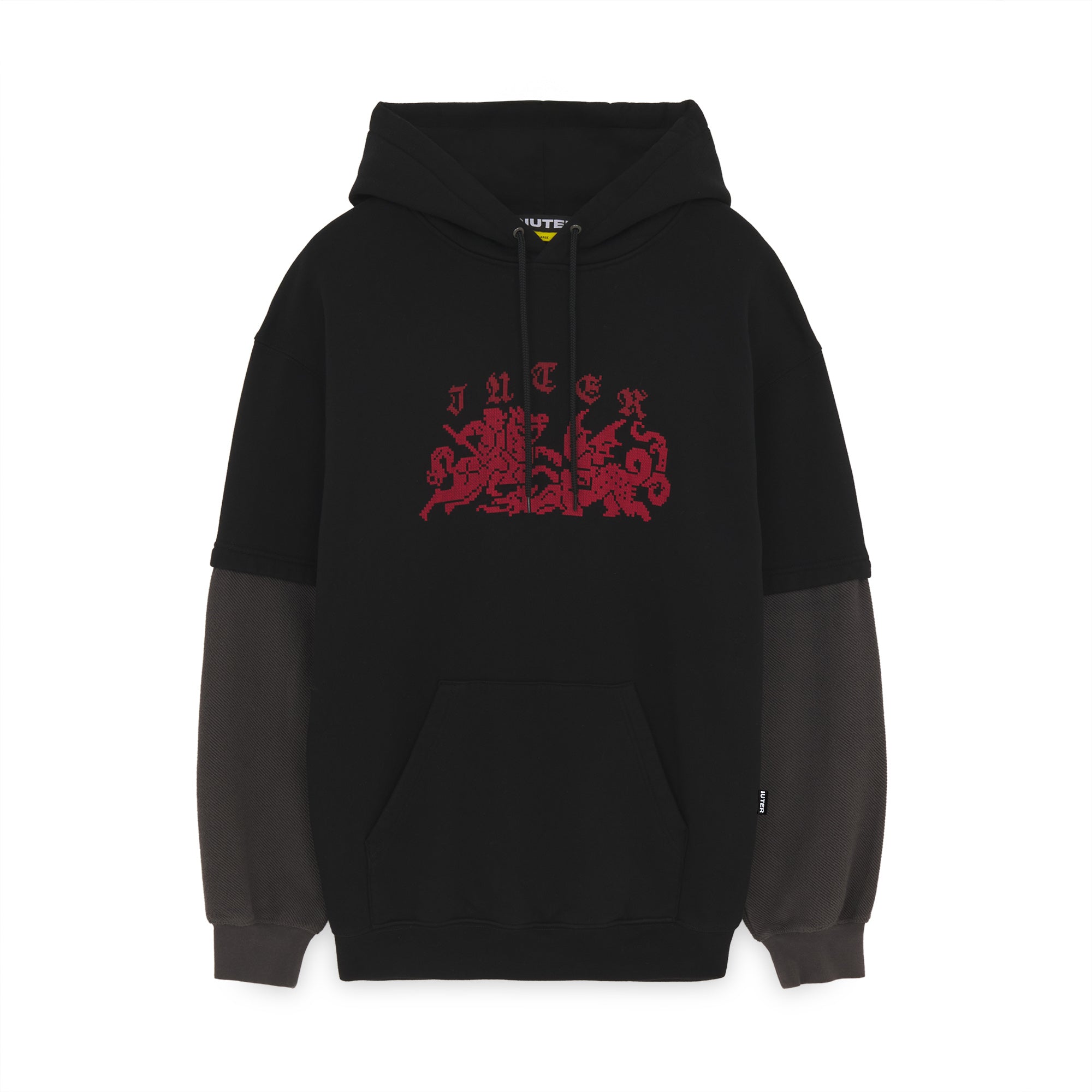 COURAGE OVER HOODIE BLACK