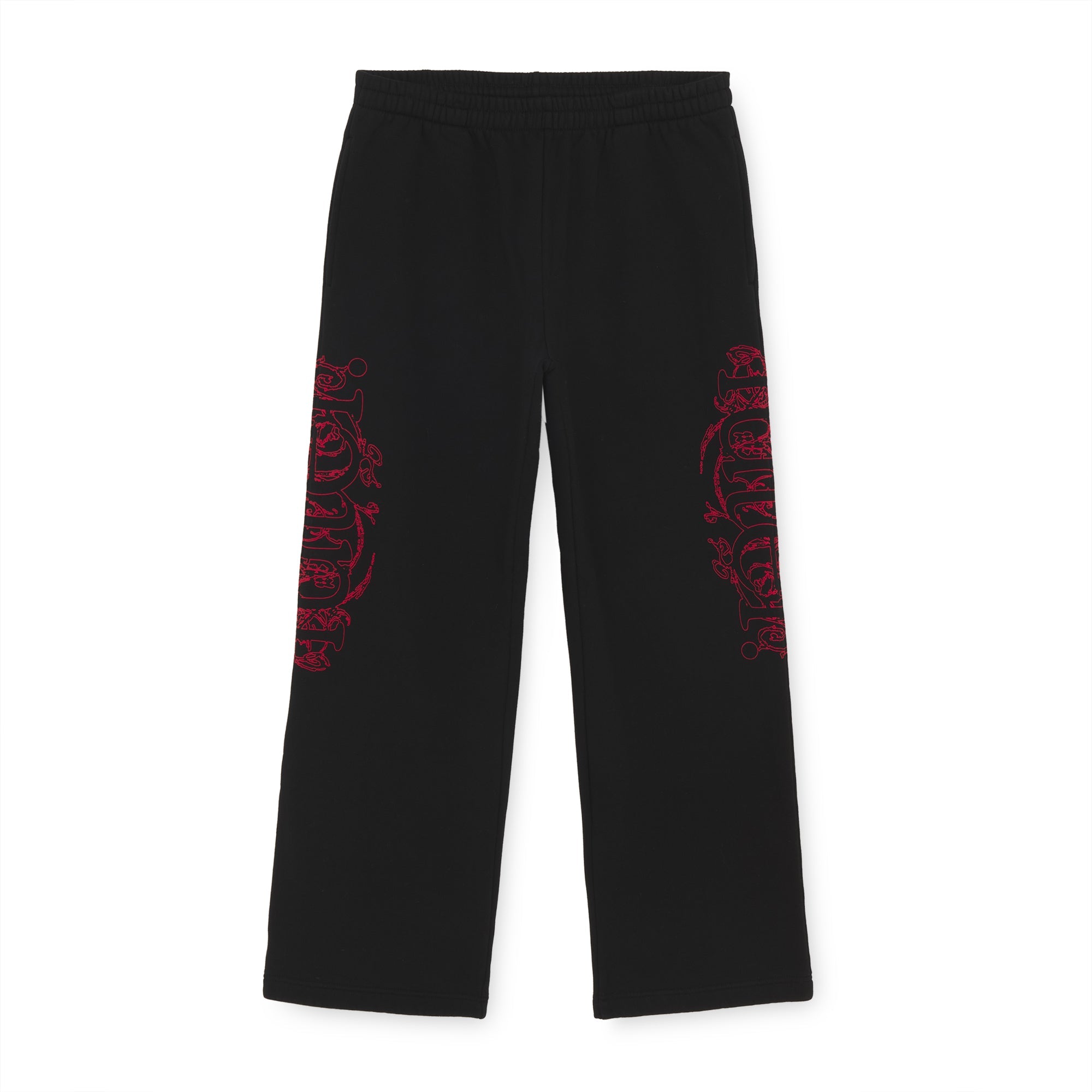 CHAOS WIDE LEG SWEATPANTS BLACK