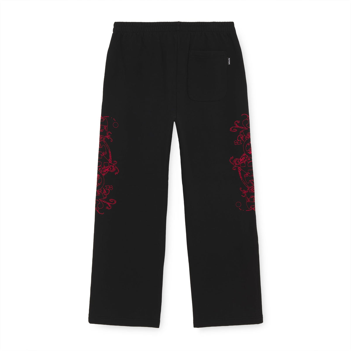 CHAOS WIDE LEG SWEATPANTS BLACK