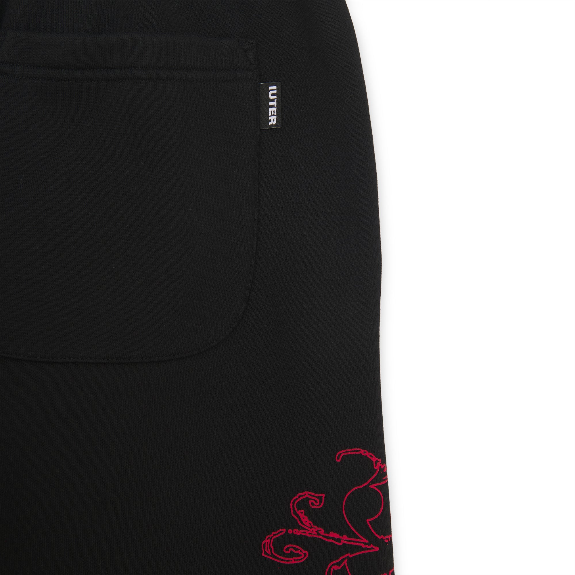 CHAOS WIDE LEG SWEATPANTS BLACK