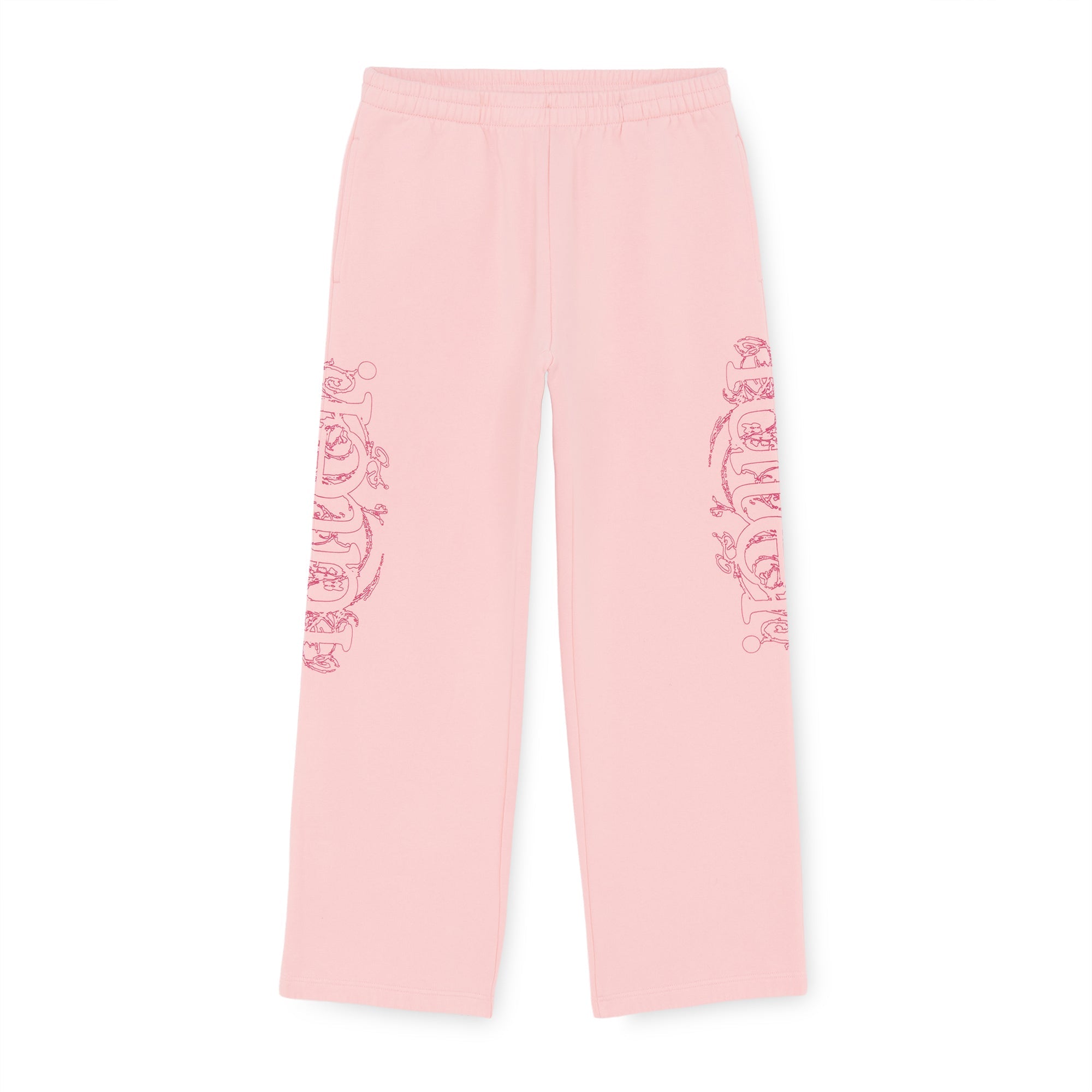 CHAOS WIDE LEG SWEATPANTS PINK