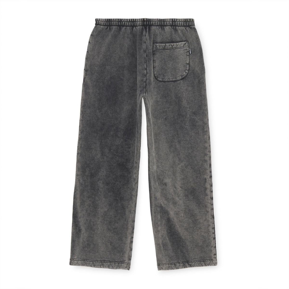 TRIBAL MARBLE WIDE LEG SWEATPANTS MARBLE BLACK