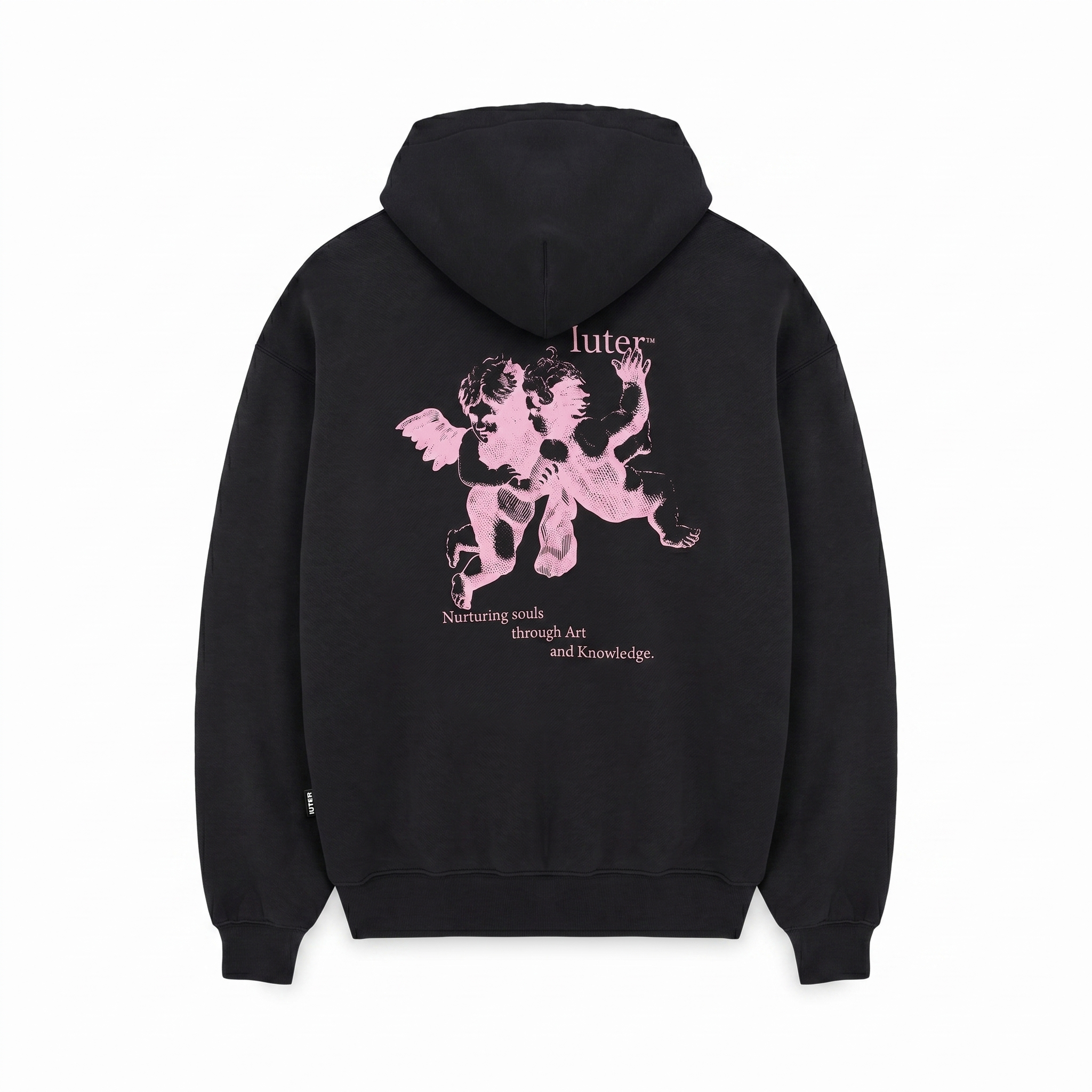 SOULS ZIP HOODIE BLACK