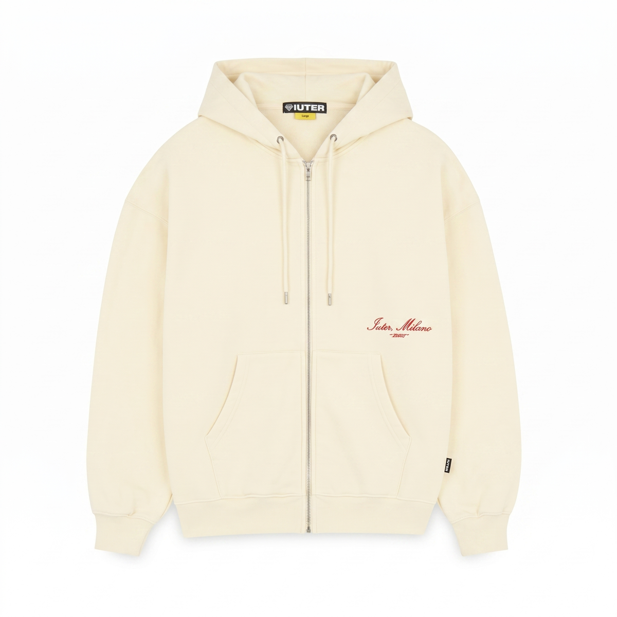 TUNE ZIP HOODIE IVORY