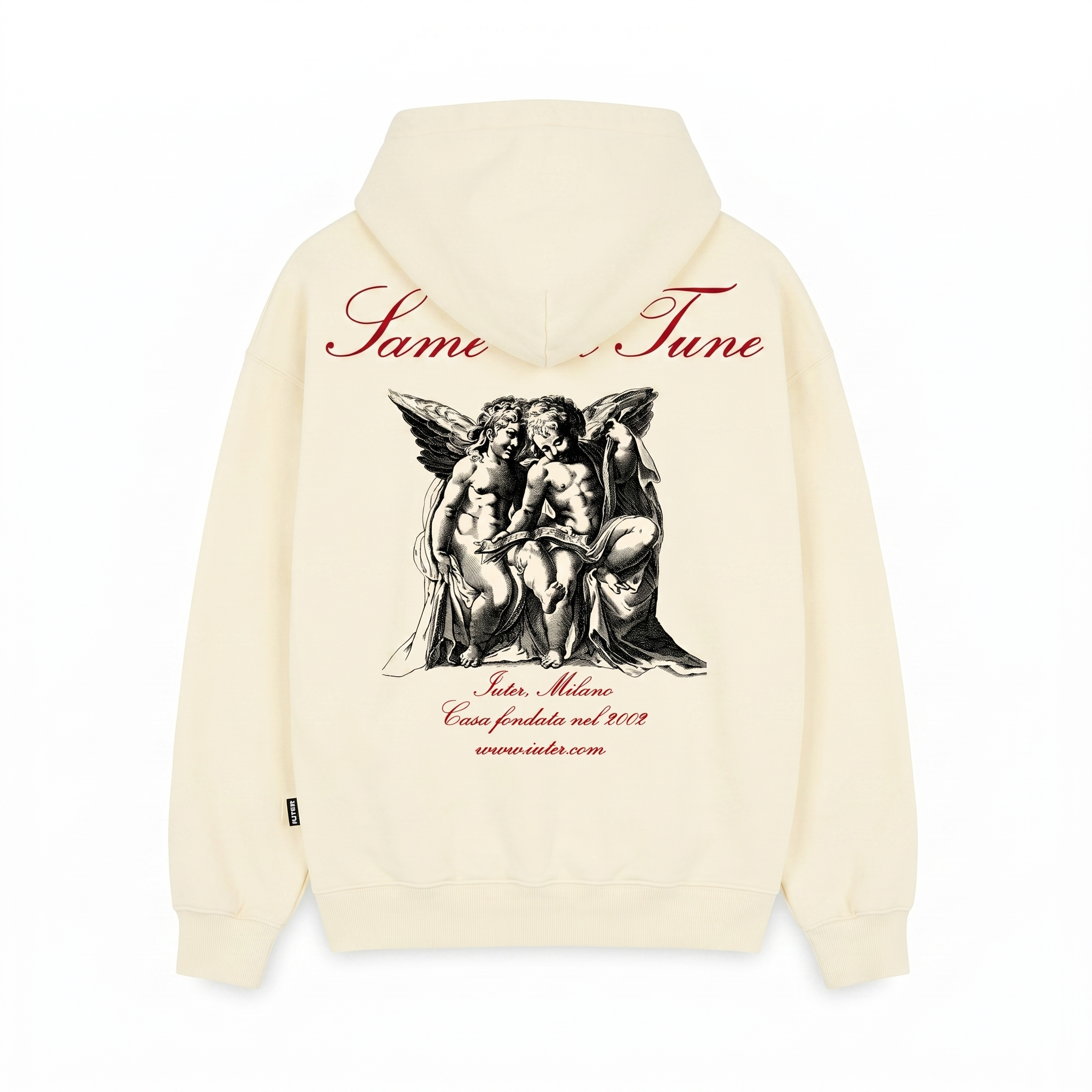 TUNE ZIP HOODIE IVORY