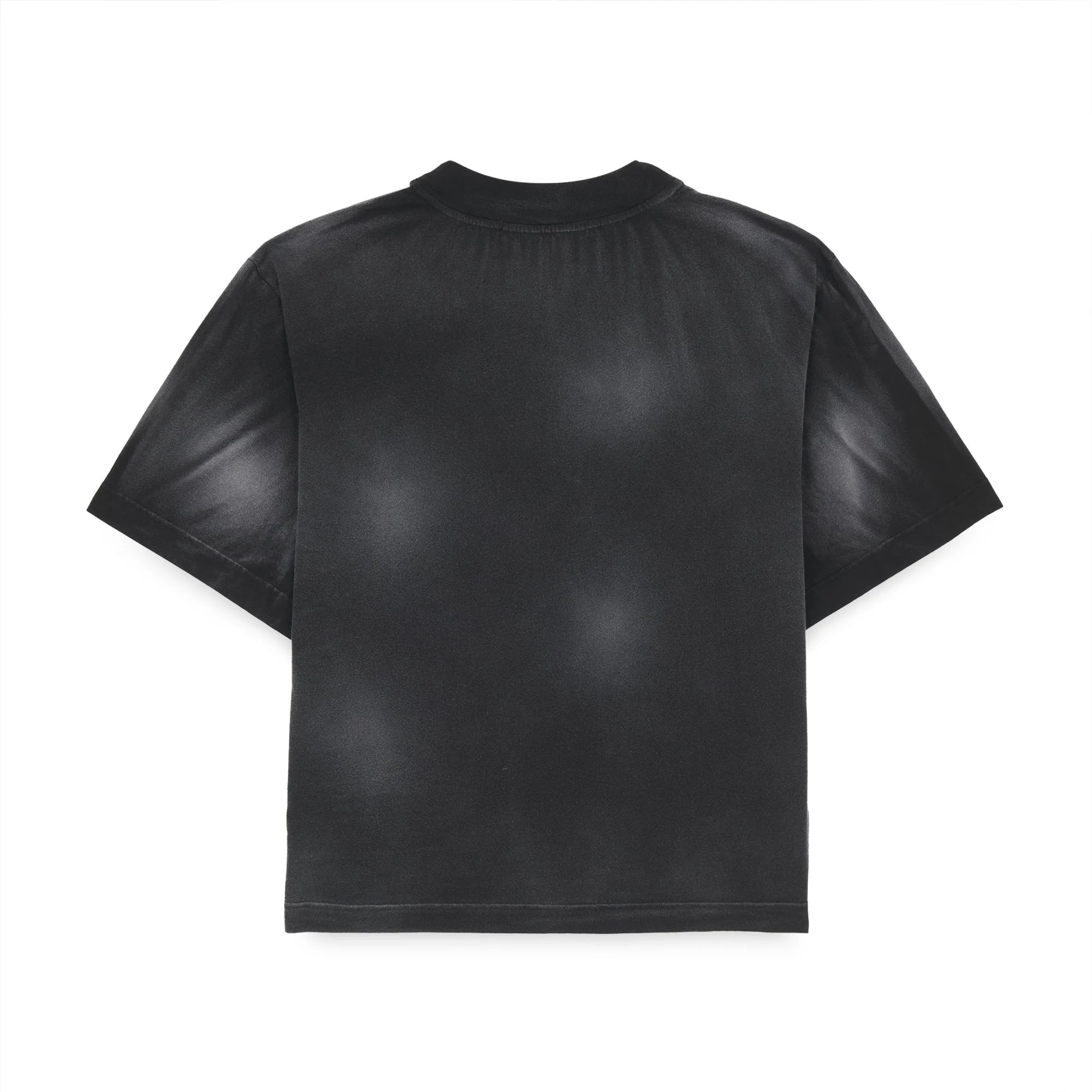 LABEL MARBLE TEE BLACK