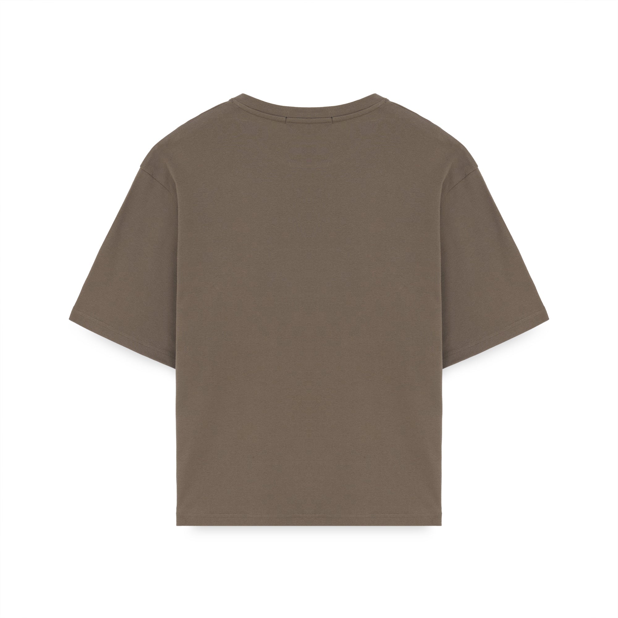 LABEL RIBBED TEE CORD