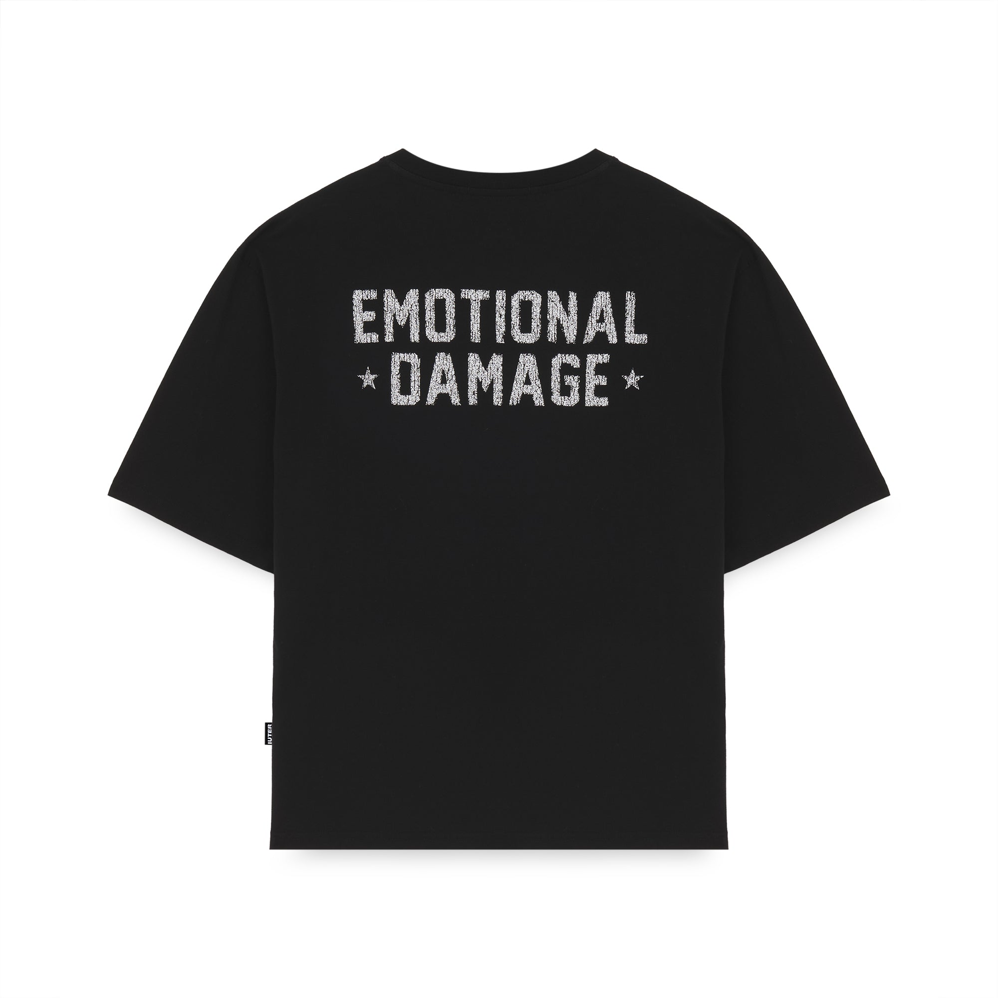 DAMAGE TEE BLACK