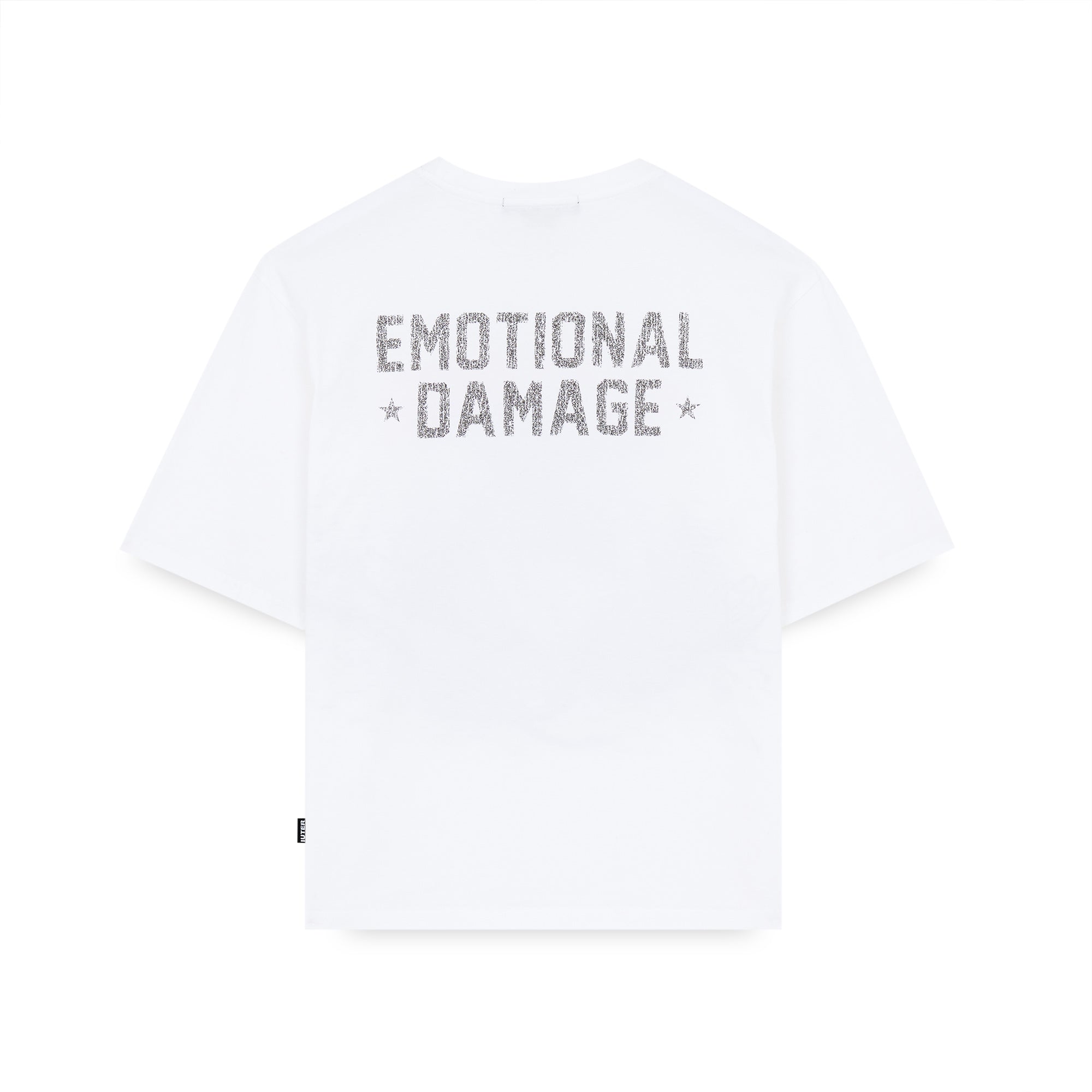 DAMAGE TEE WHITE