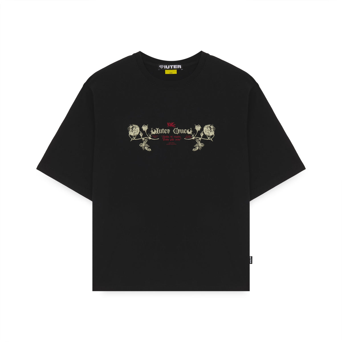 BLOOM TEE BLACK