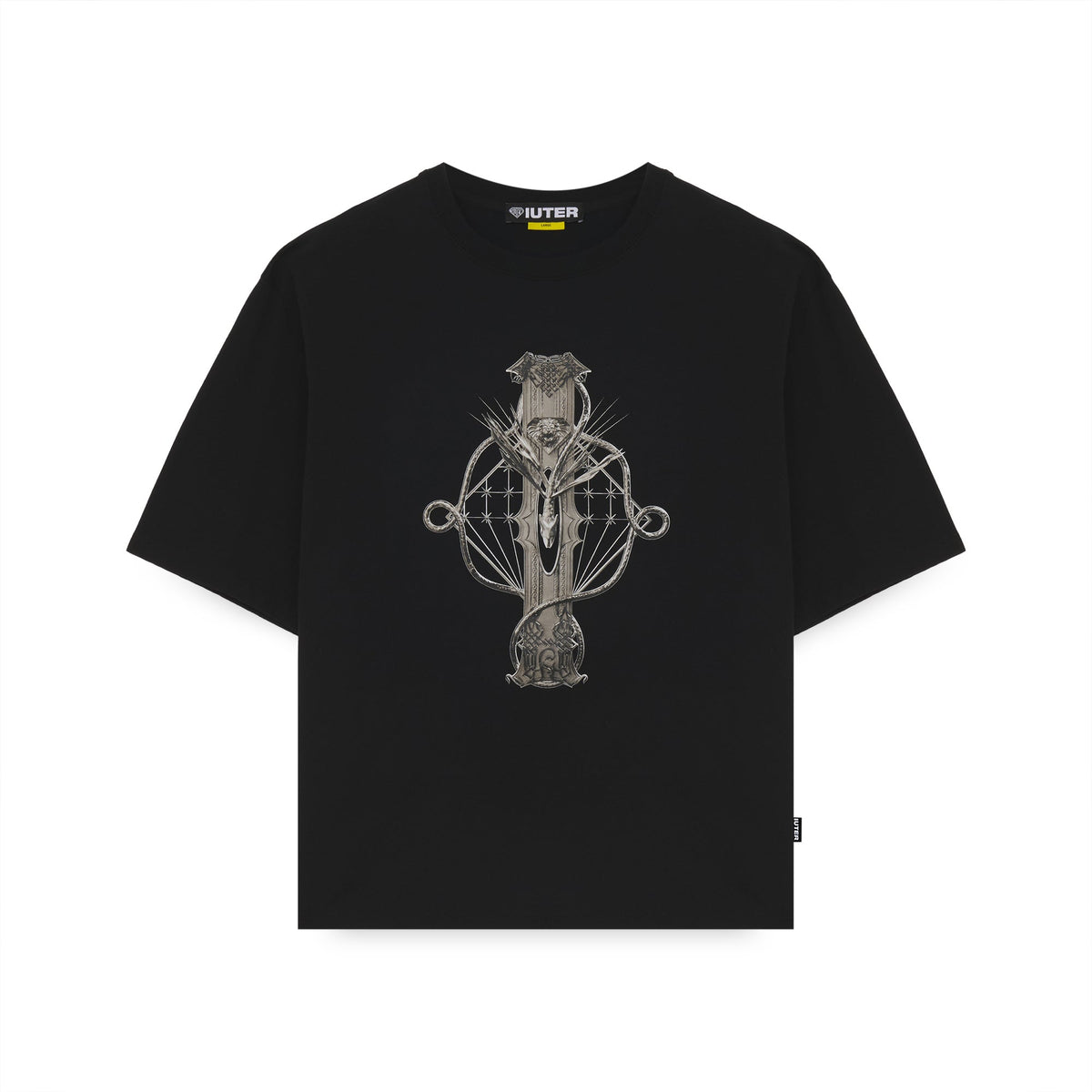 CAPITAL TEE BLACK