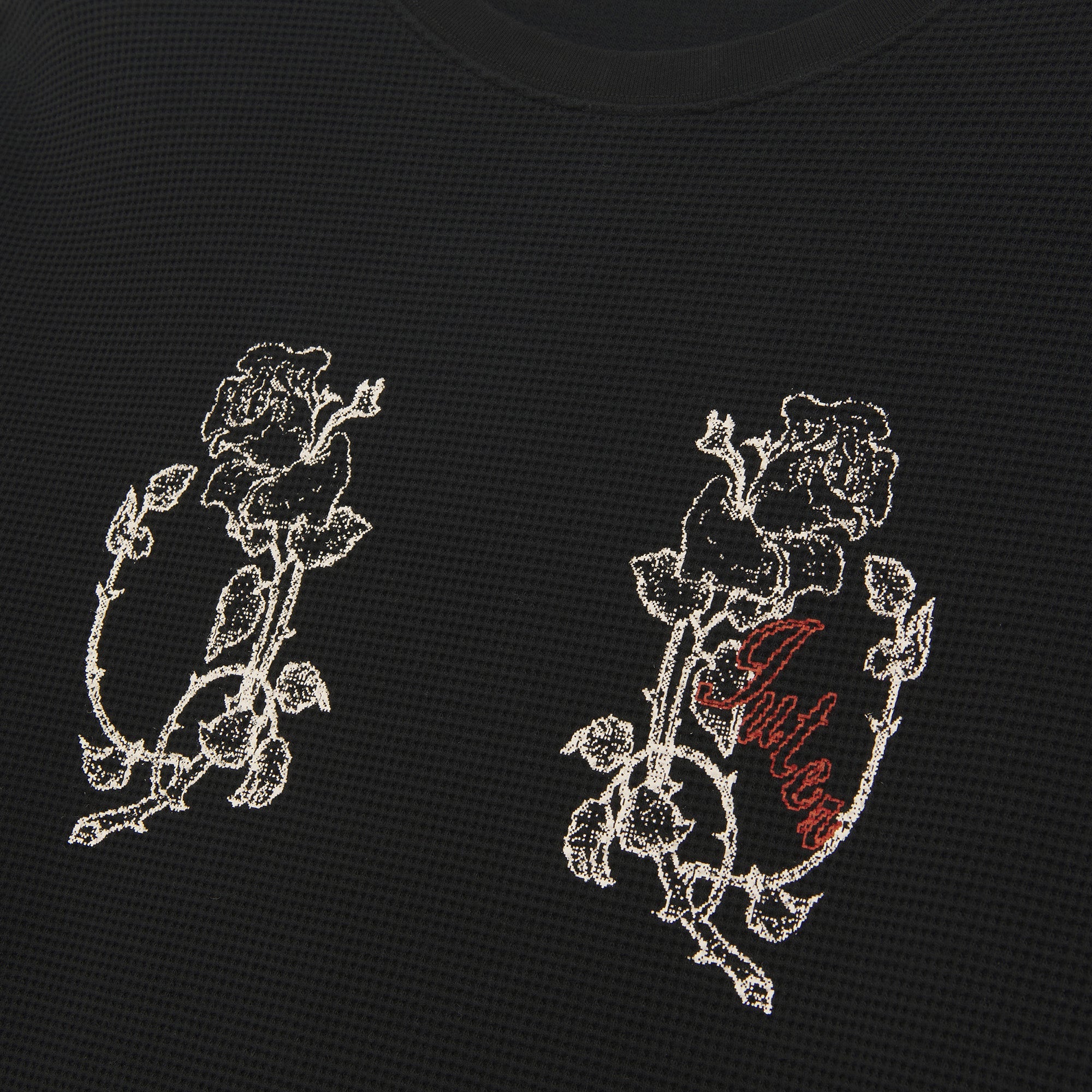 GATE WAFFLE TEE BLACK