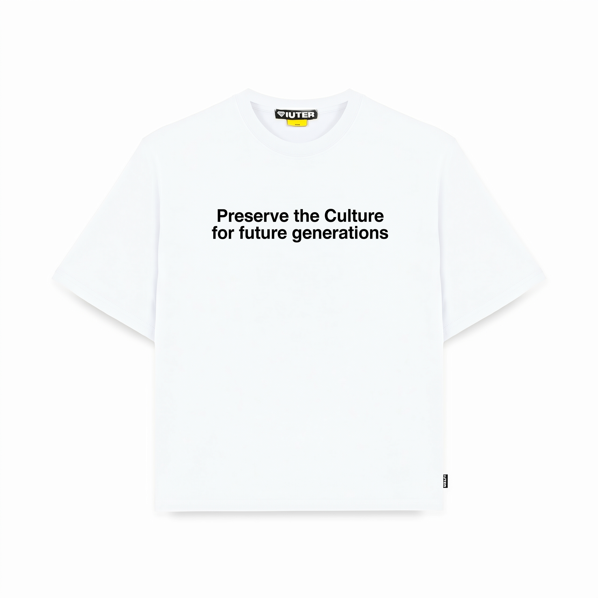 CULTURE TEE WHITE