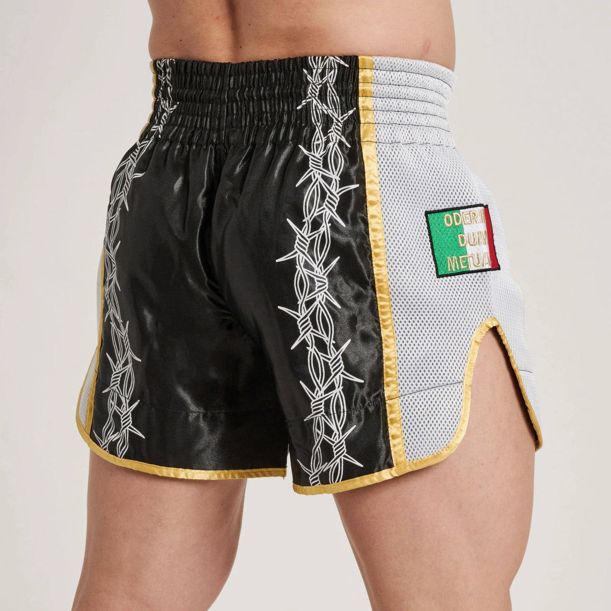 LEONE X IUTER KICK TAI  BARBEDWIRED SHORTS BLACK