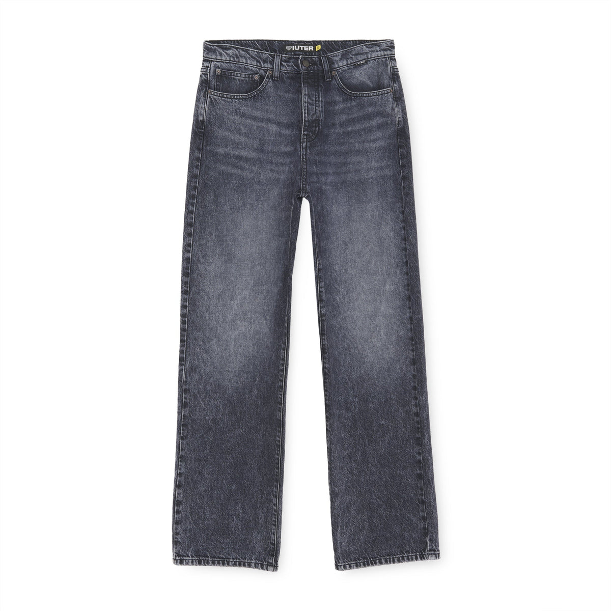 LOOSE DENIM PANTS BLACKTR