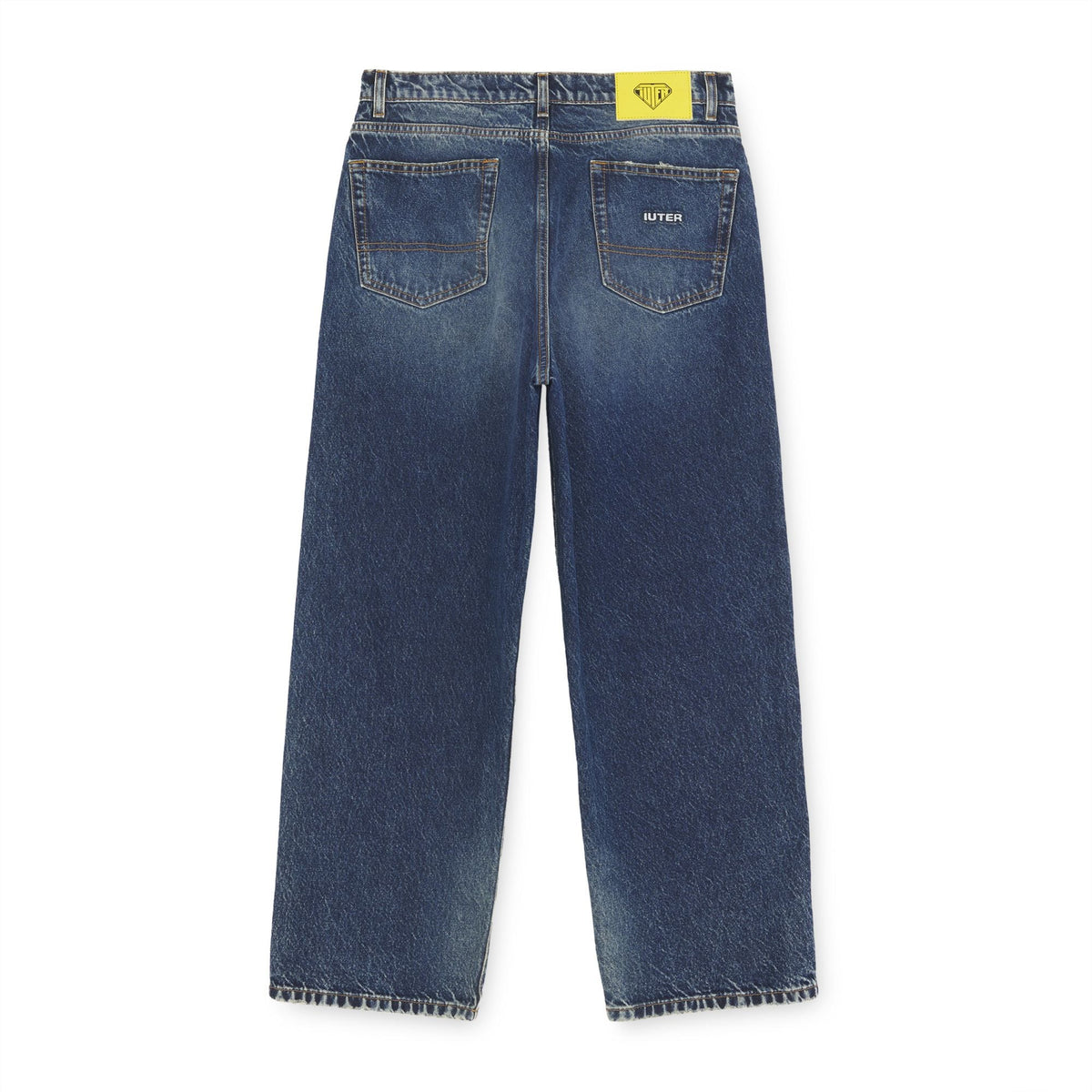 BAGGY DENIM PANTS DARKBLUEDST