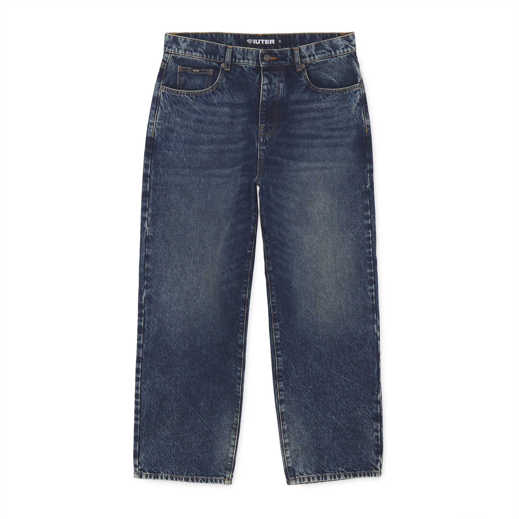 BAGGY DENIM PANTS DARKBLUE