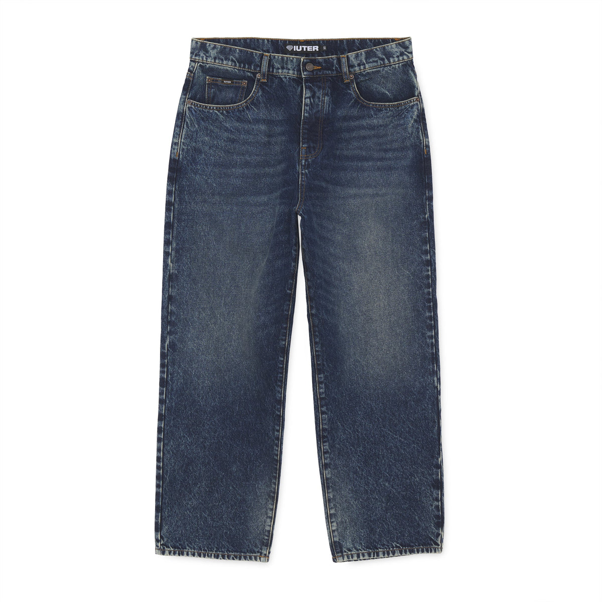 BAGGY DENIM PANTS DARKBLUE