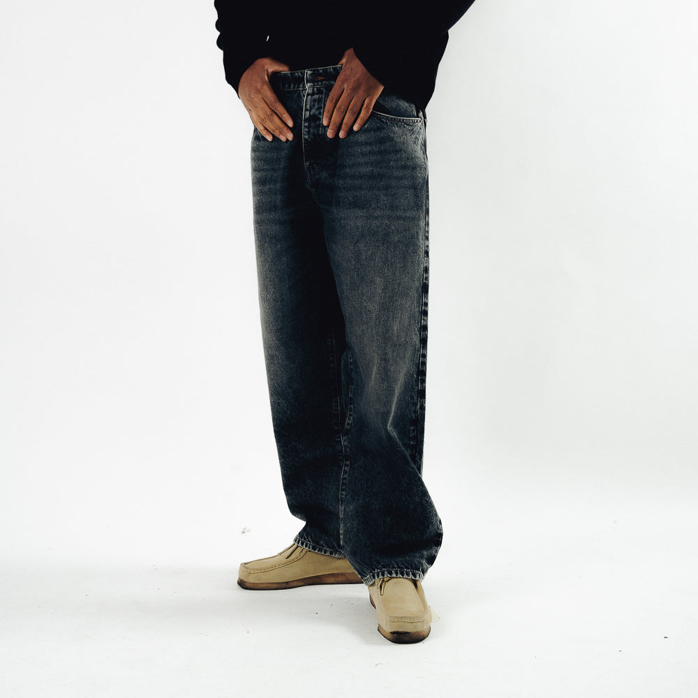 BAGGY DENIM PANTS DARKBLUE