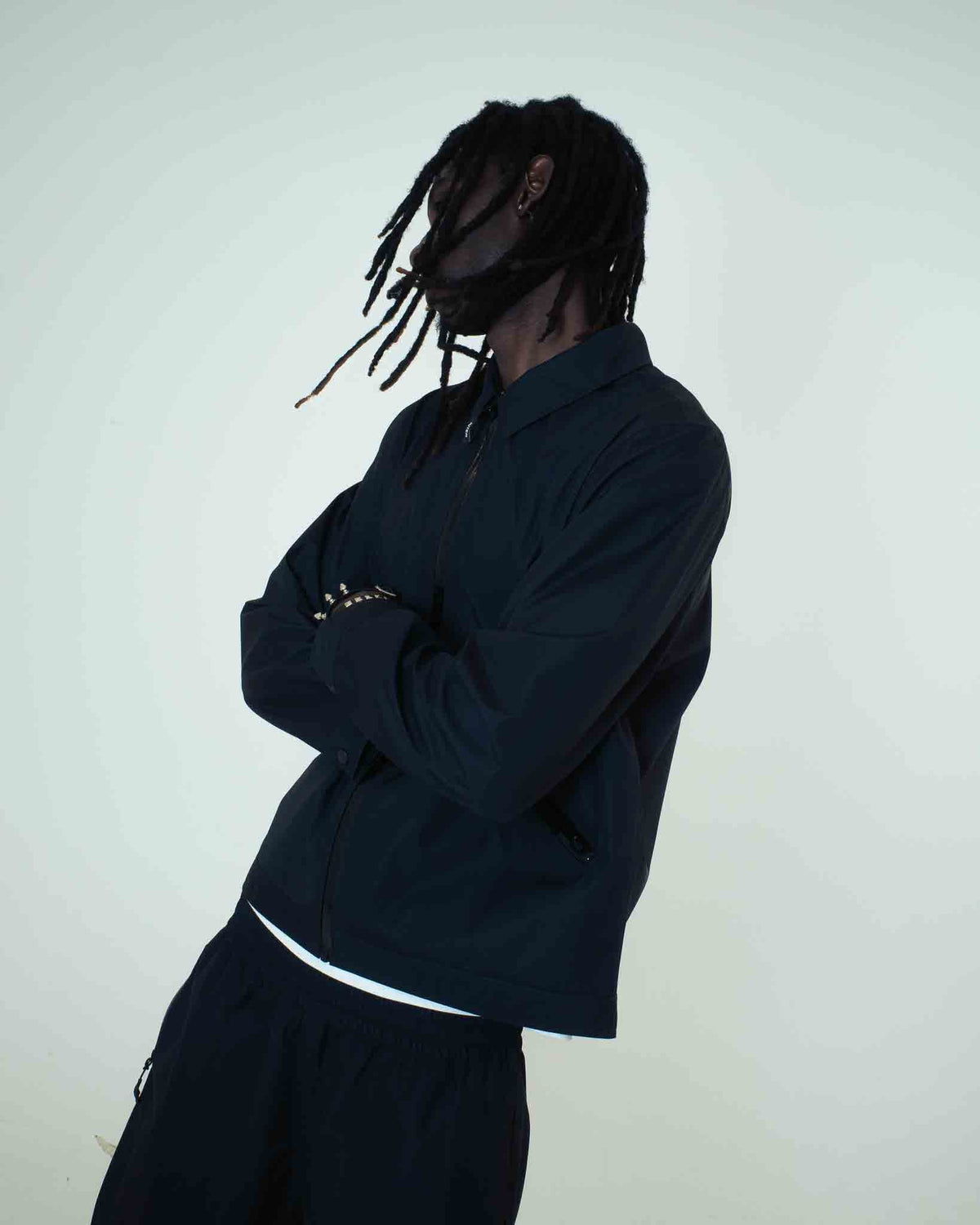 ALLY TAPED JACKET BLACK