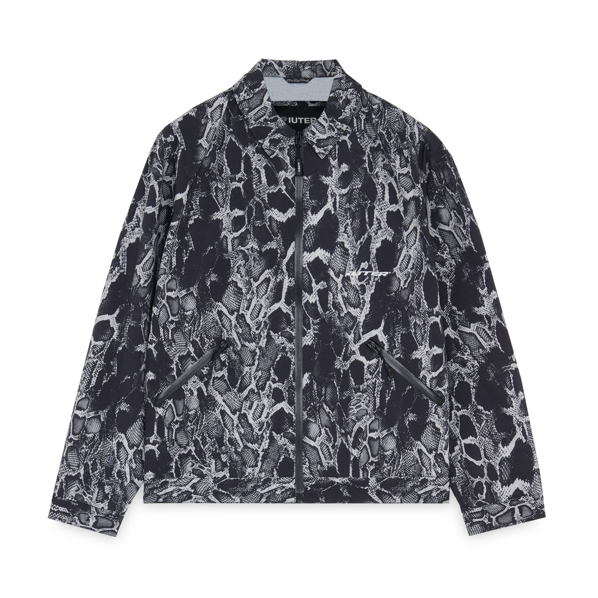 ALLY TAPED JACKET SNAKESKIN